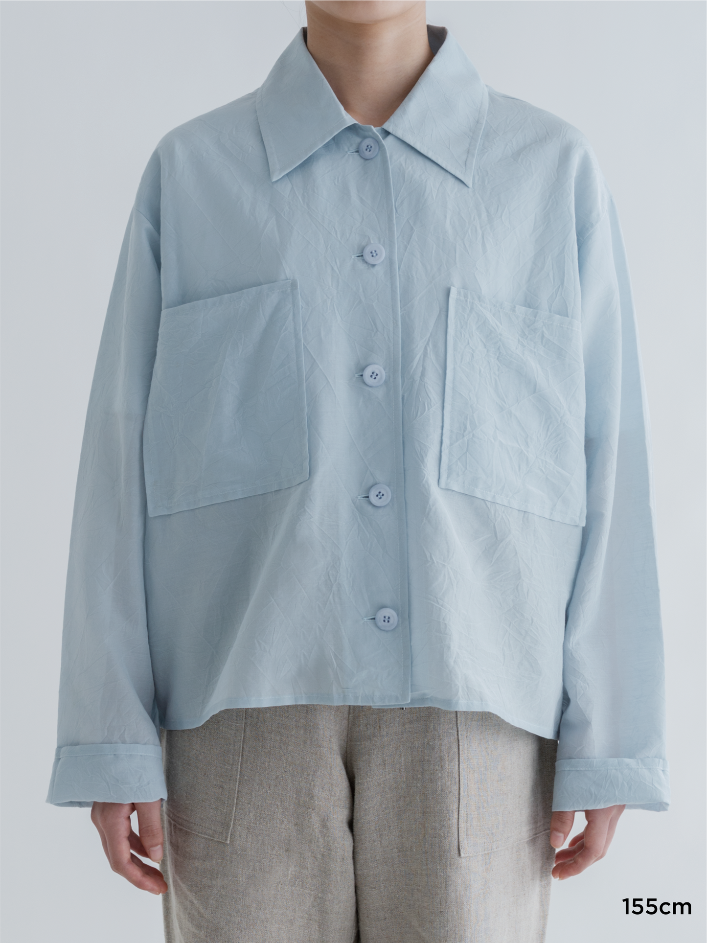 COTTON SILK SHORT JACKET