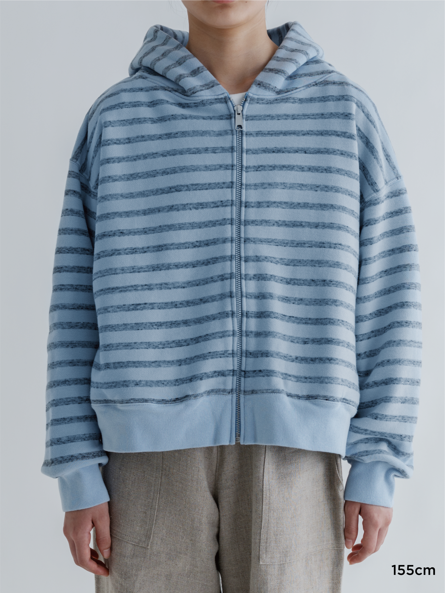 ORIGINAL BORDER SWEAT ZIP HOODIE