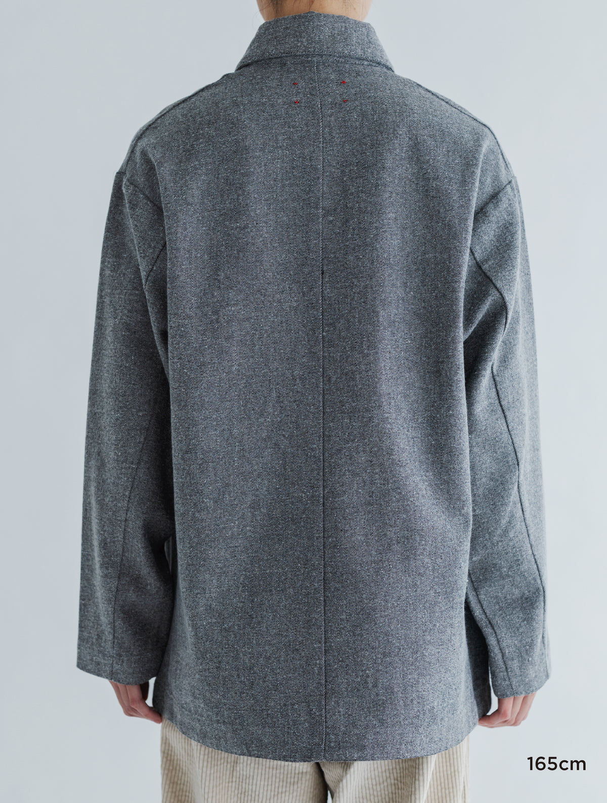 BRUSHED JAZZ NEP DENIM JACKET
