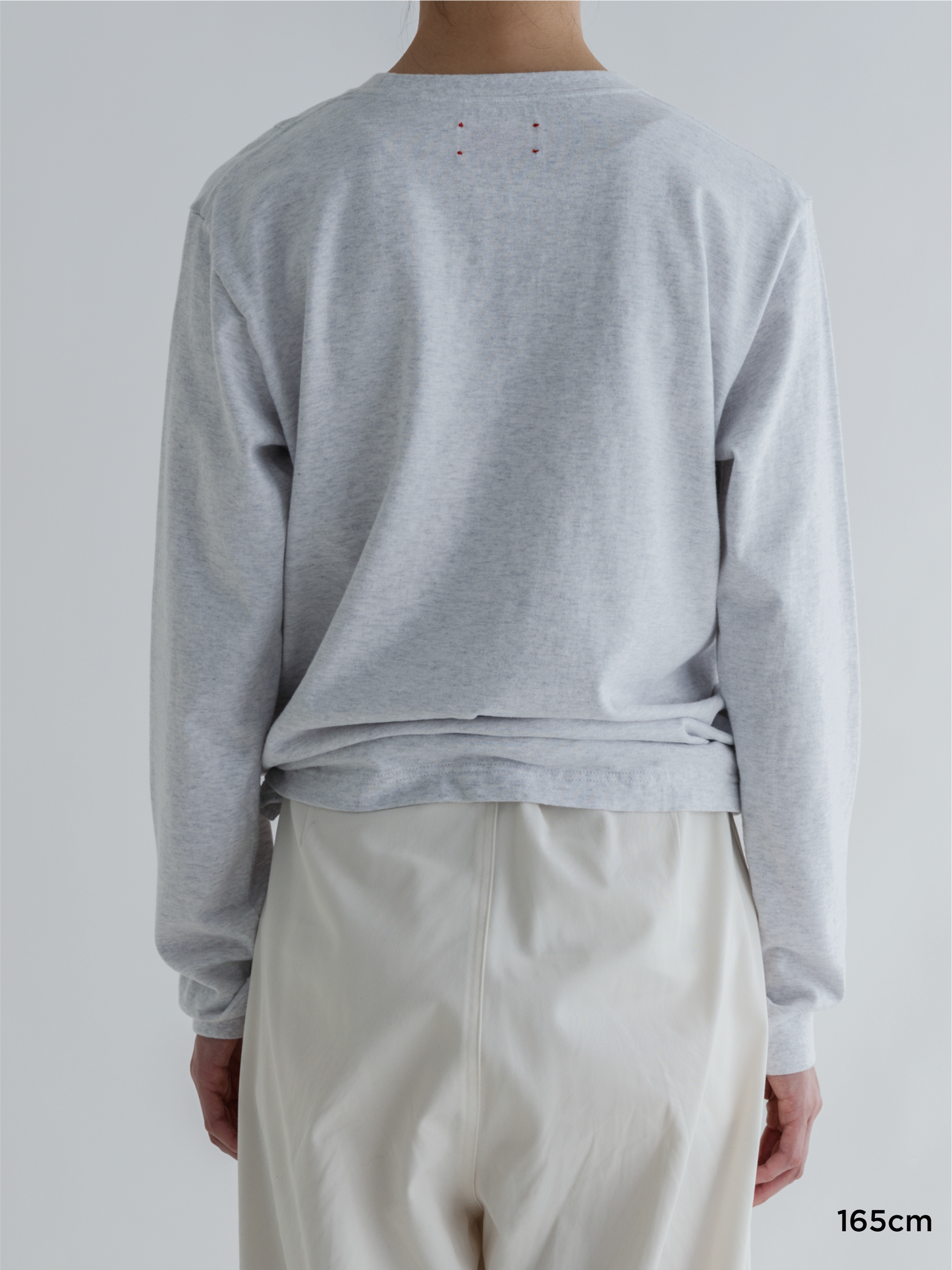 PRINT SLIT LONG SLEEVE TEE (II)