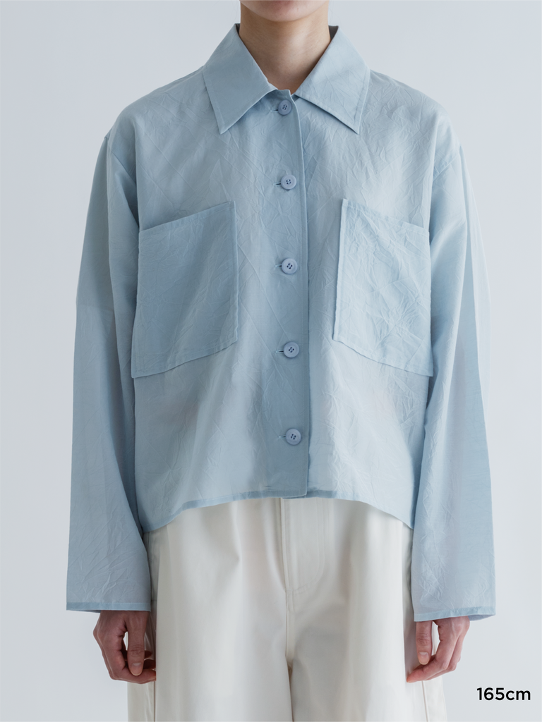 COTTON SILK SHORT JACKET – MEYAME COTTON SILK SHORT JACKET – MEYAME