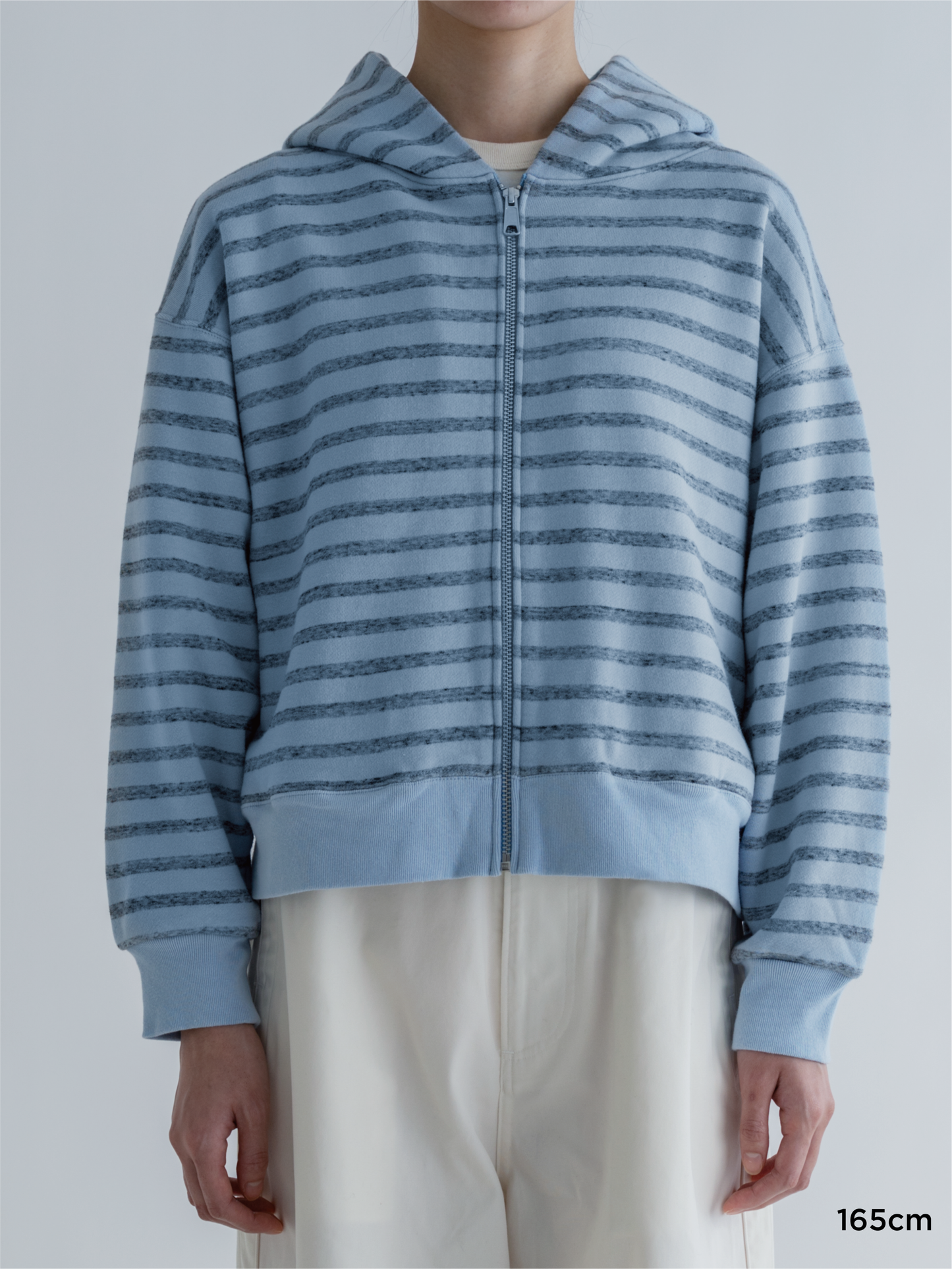 ORIGINAL BORDER SWEAT ZIP HOODIE