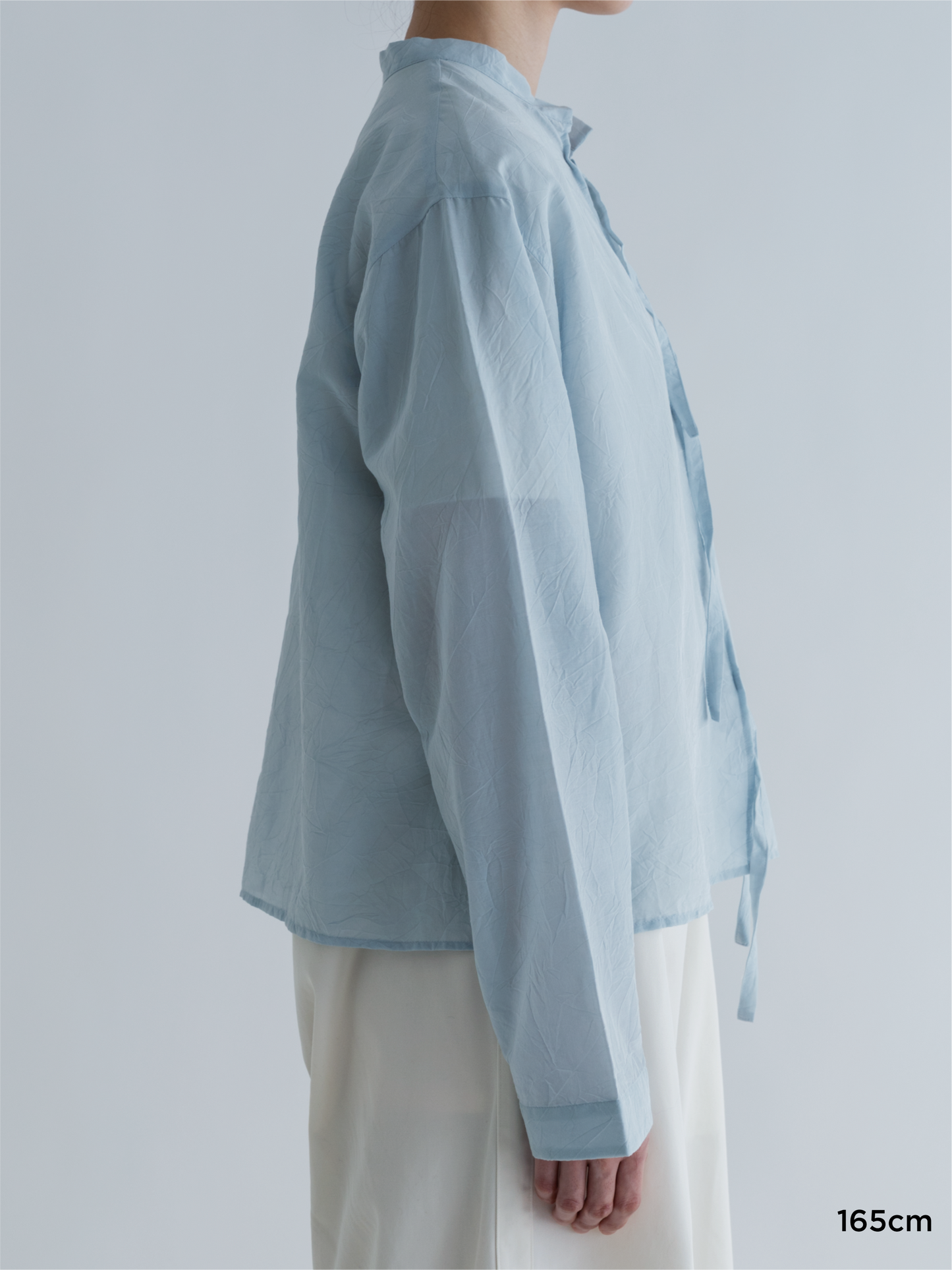 COTTON SILK BLOUSE JACKET