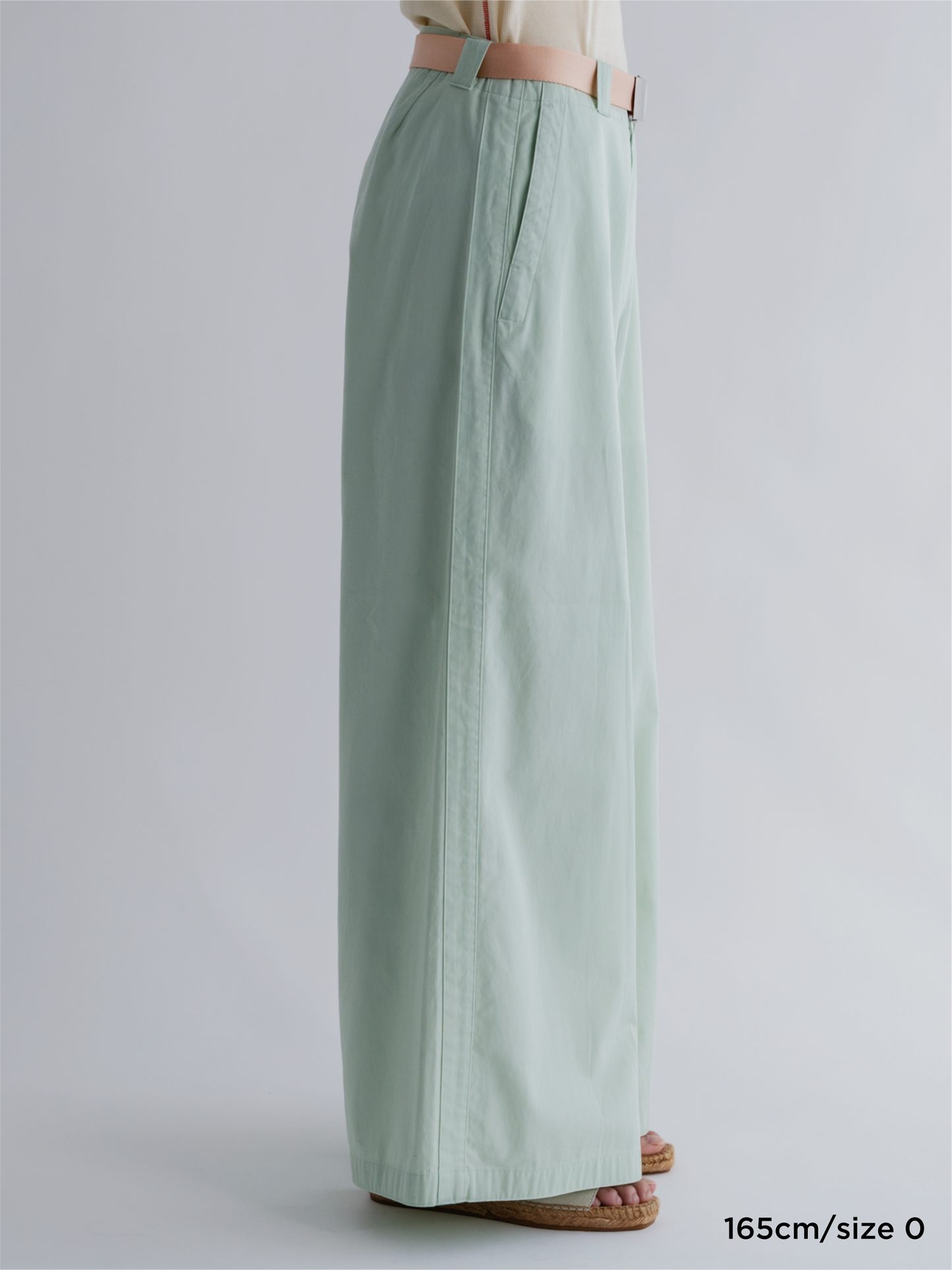 SIDE LINE WIDE PANTS