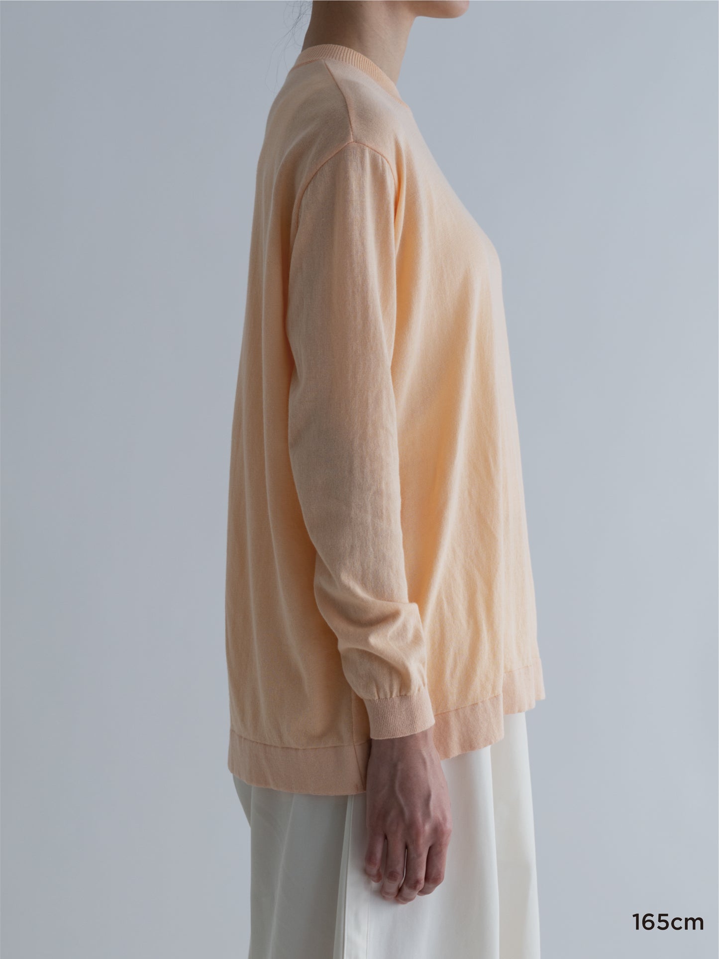 COTTON KNIT LONG SLEEVE TEE (II)