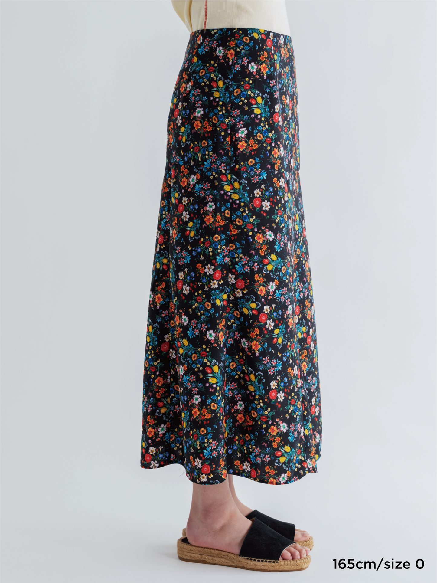 【NEW COLOR / WHITE】BEAUTIFUL SKIRT (FLOWER)