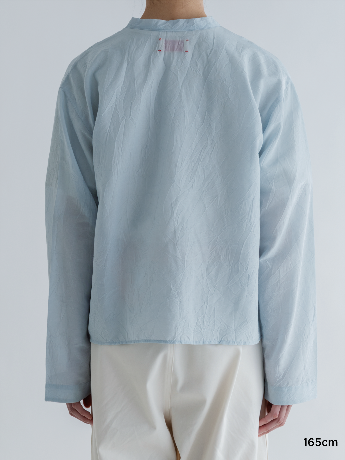 COTTON SILK BLOUSE JACKET