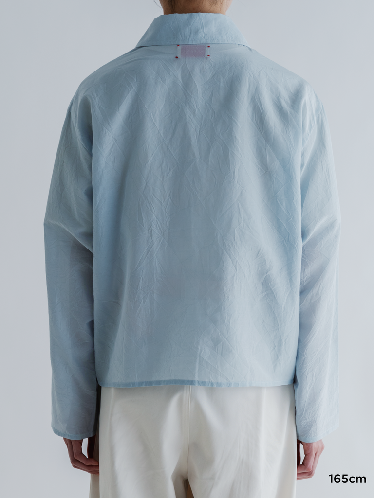 COTTON SILK SHORT JACKET – MEYAME COTTON SILK SHORT JACKET – MEYAME
