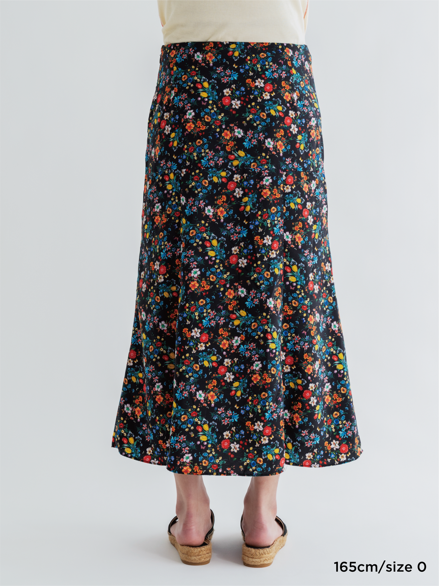 【NEW COLOR / WHITE】BEAUTIFUL SKIRT (FLOWER)