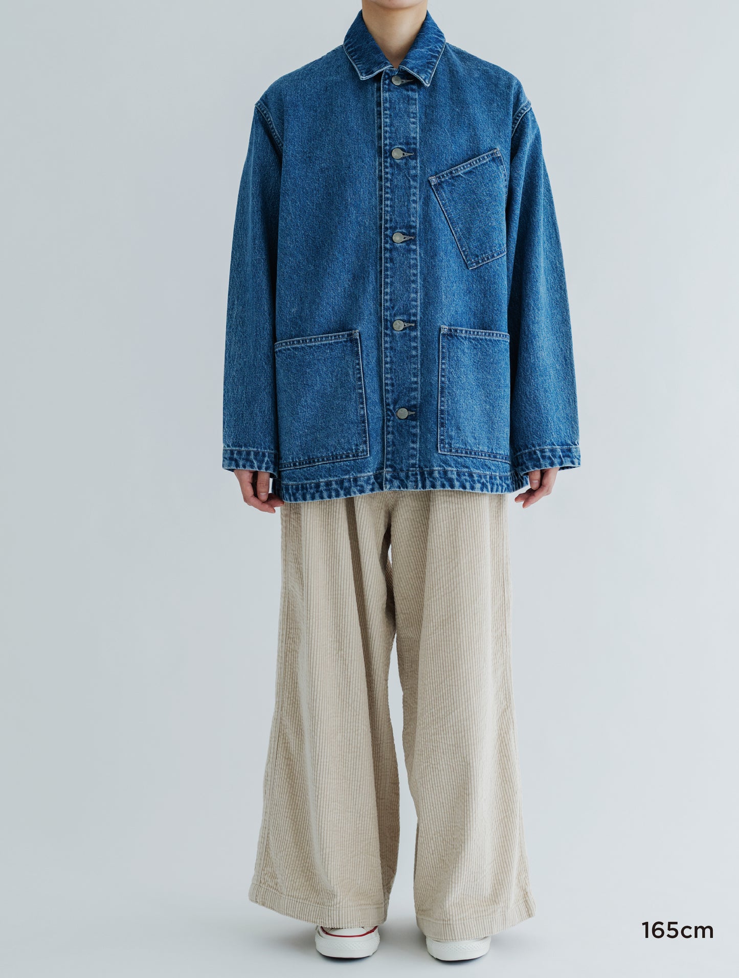 DENIM COVERALL