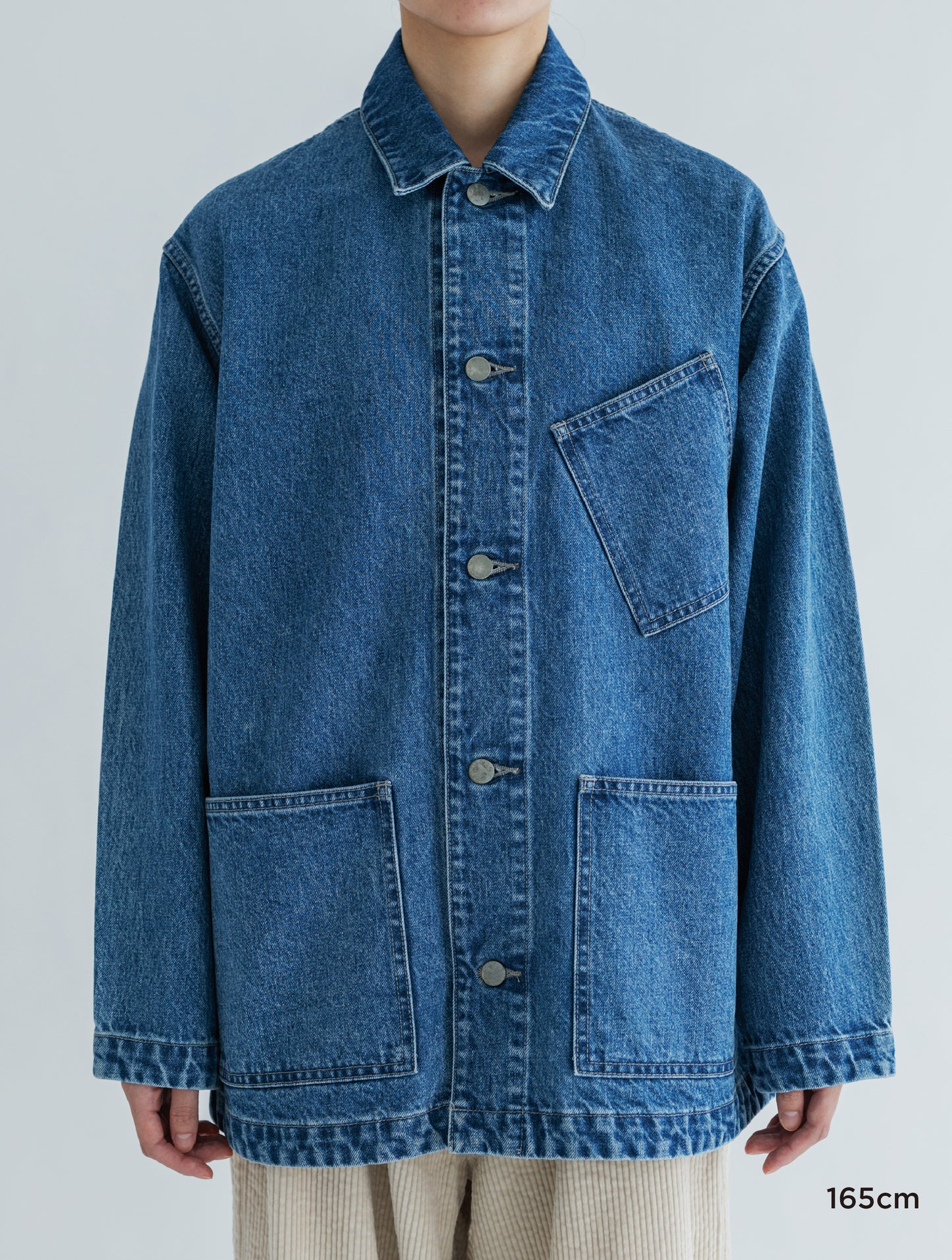 DENIM COVERALL