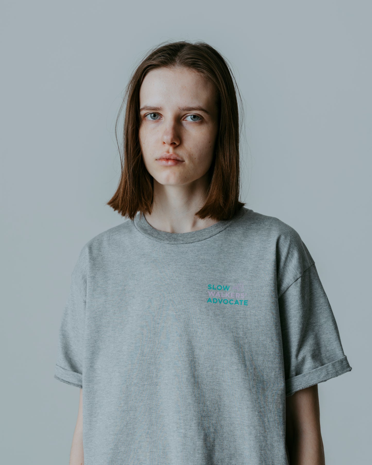 SLOW WALKERS  ADOBOCATE TEE
