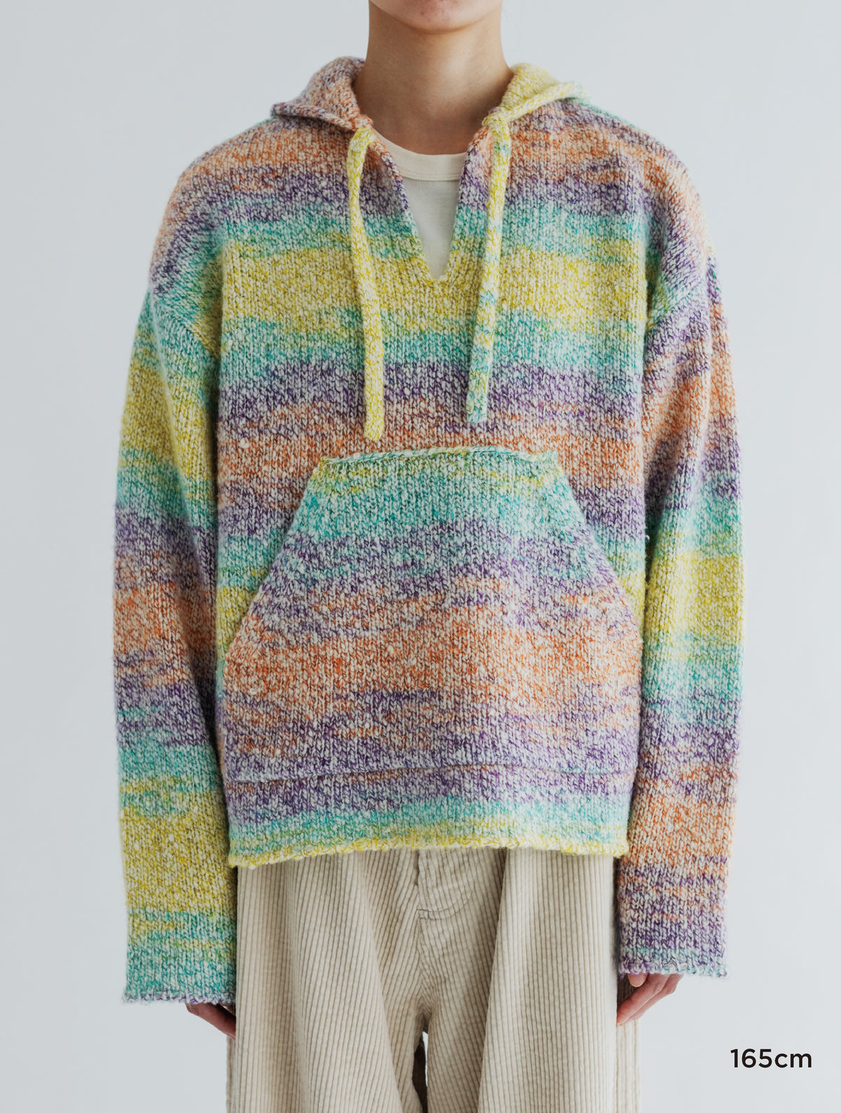 WOOL MEXICAN KNIT PARKA