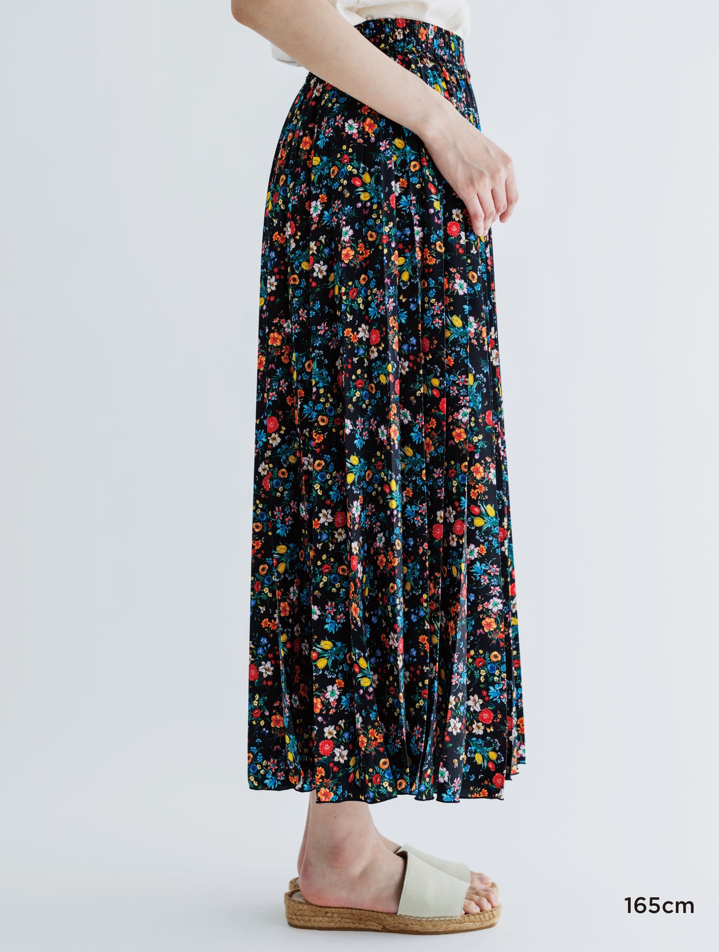PLEATED SKIRT (FLOWER)