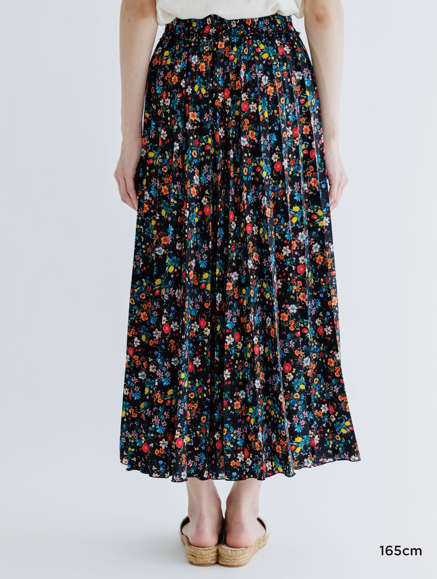 PLEATED SKIRT (FLOWER)