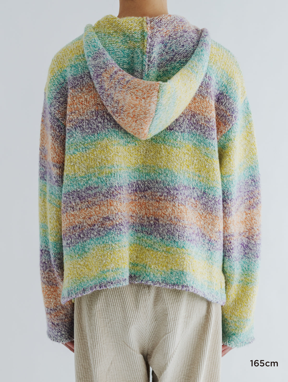 WOOL MEXICAN KNIT PARKA