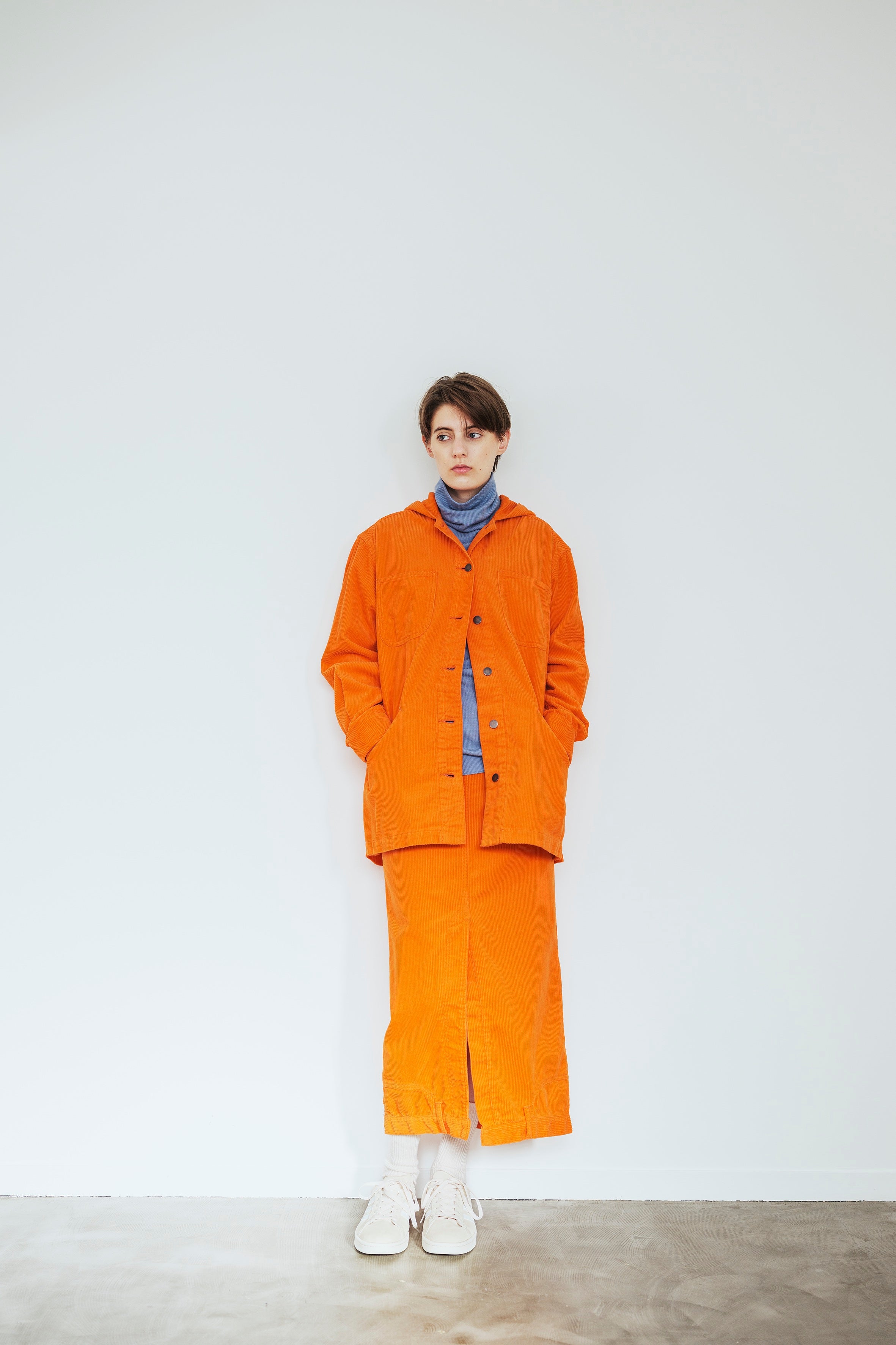 MEYAME CORDUROY HOODED JACKET