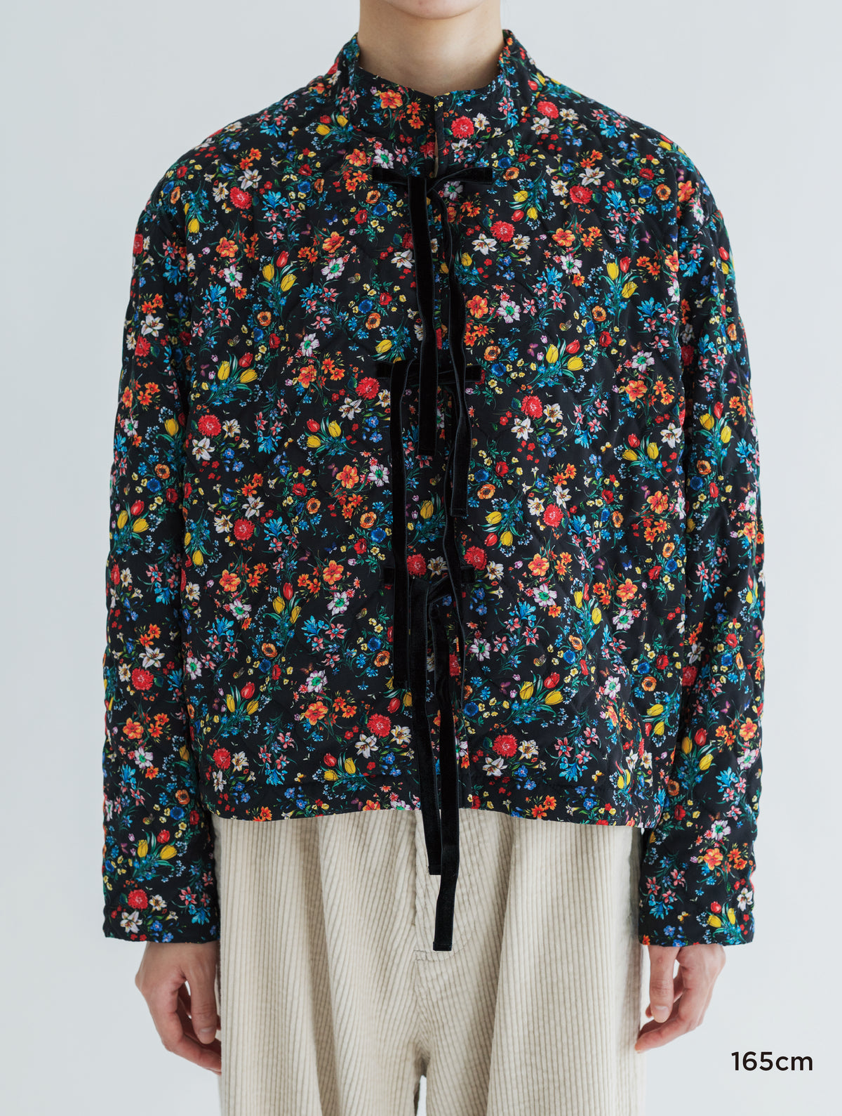 FLOWER QUILTED JACKET