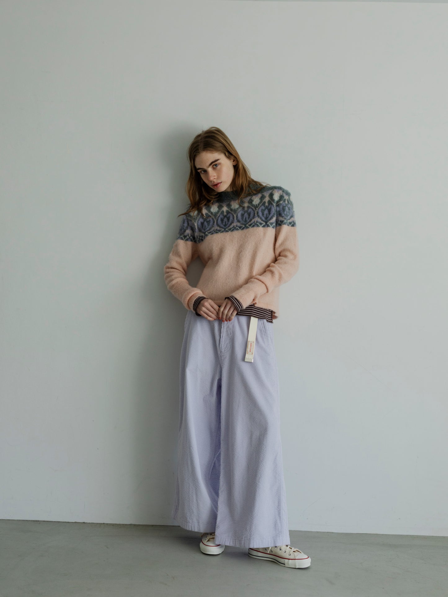 【Pre-order】CORDUROY SIDE LINE WIDE PANTS