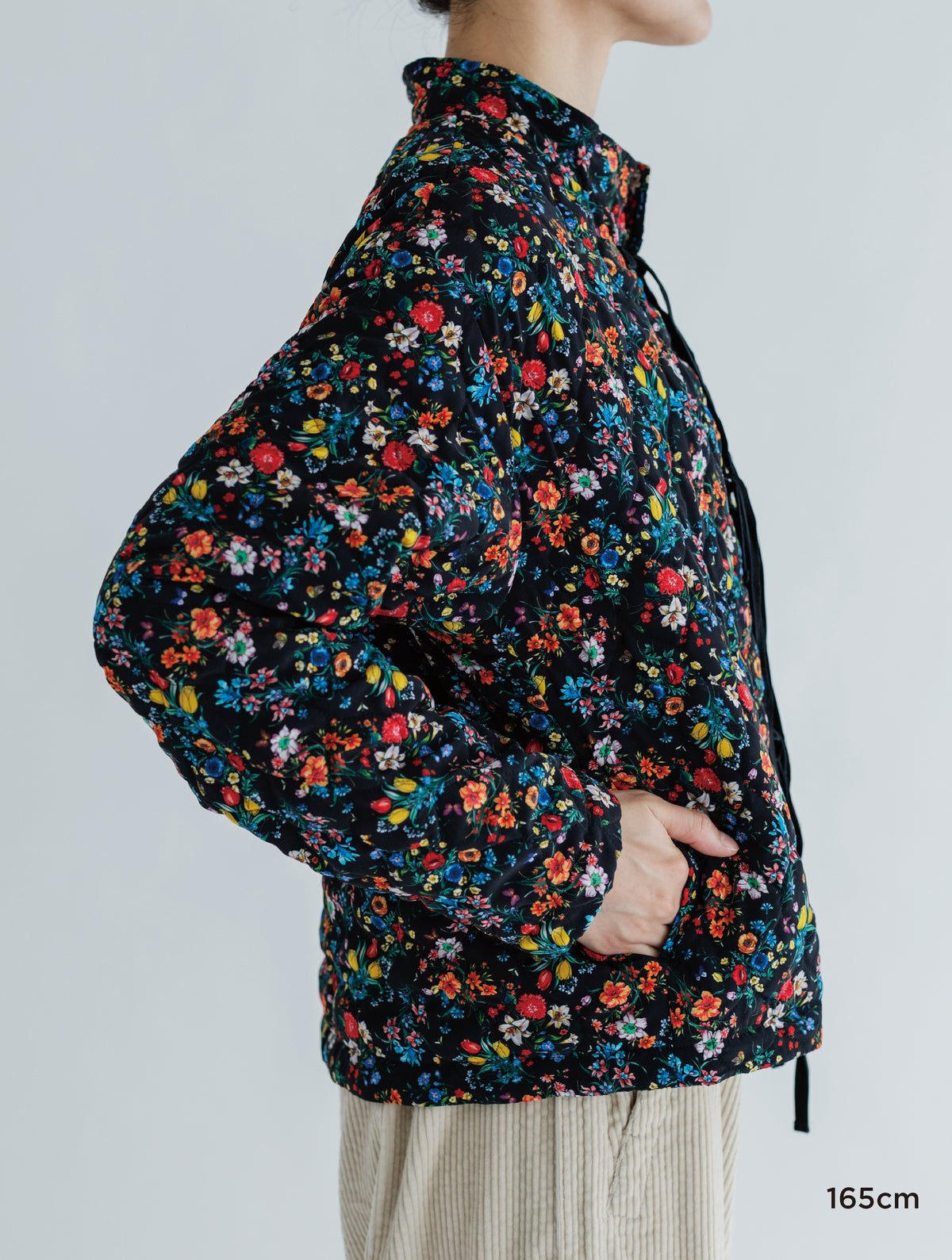 FLOWER QUILTED JACKET