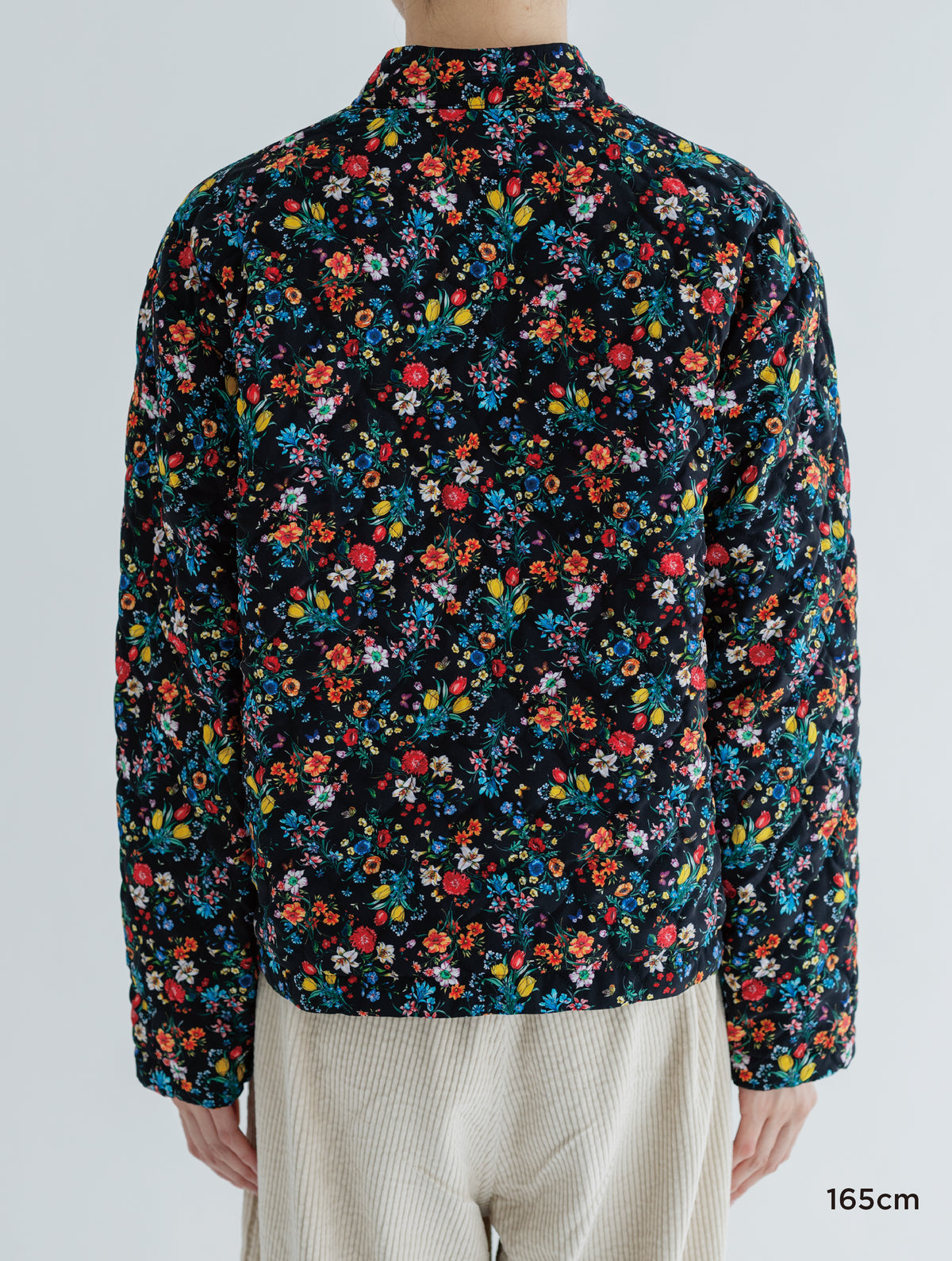 FLOWER QUILTED JACKET