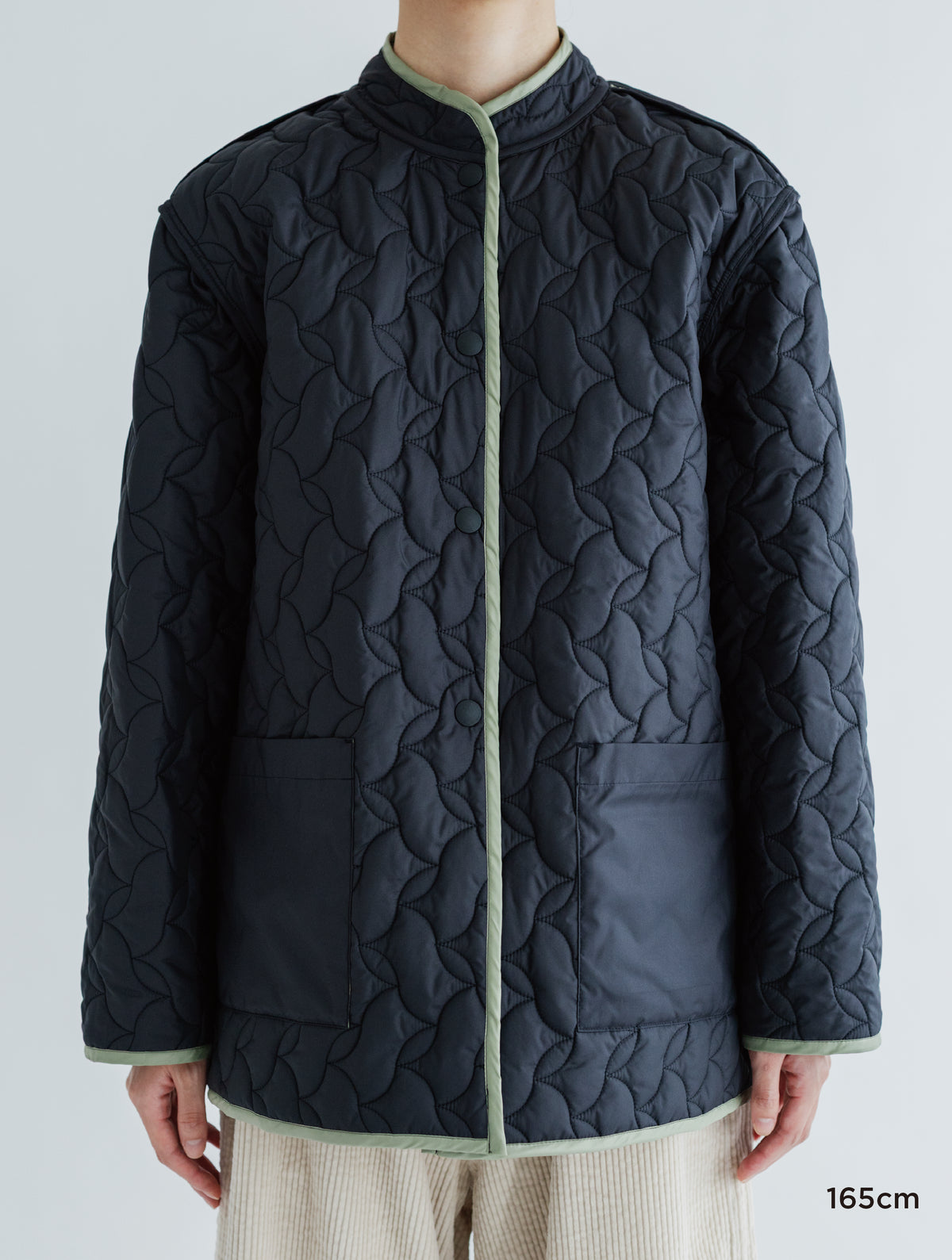 REVERSIBLE QUILTED JACKET