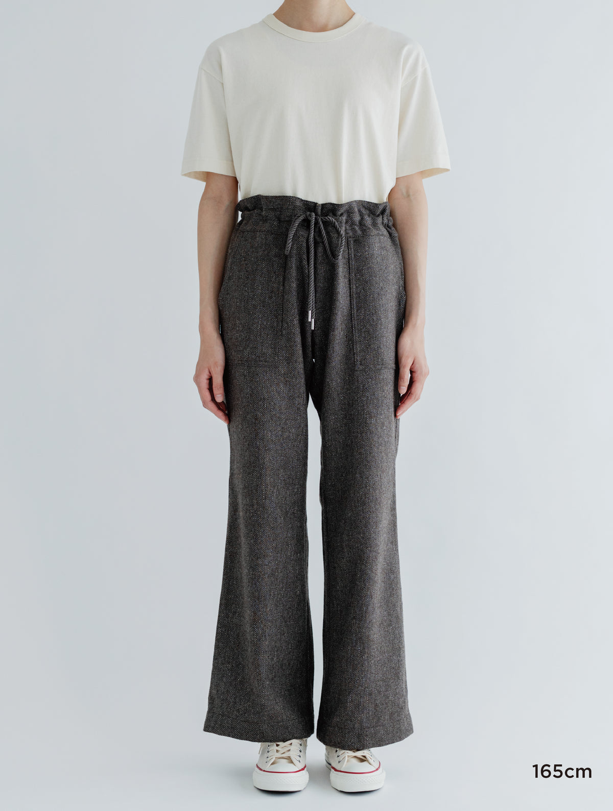 WOOL DRAWCODE PANTS