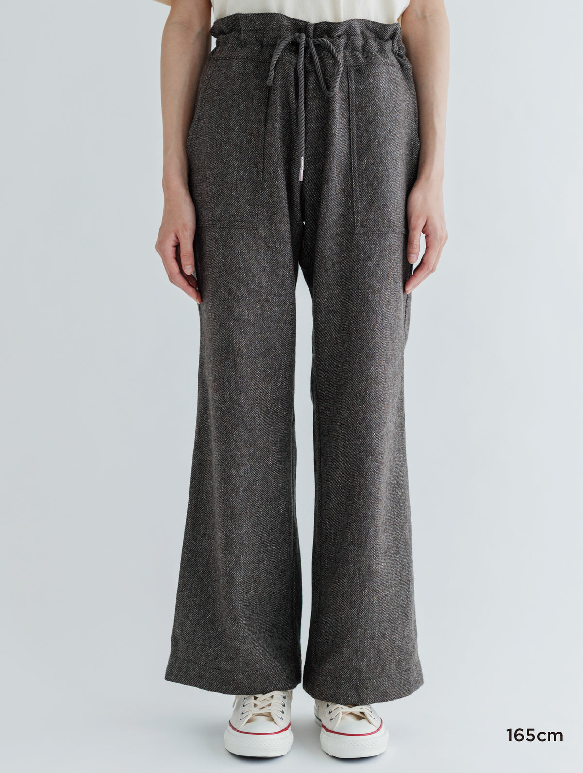 WOOL DRAWCODE PANTS