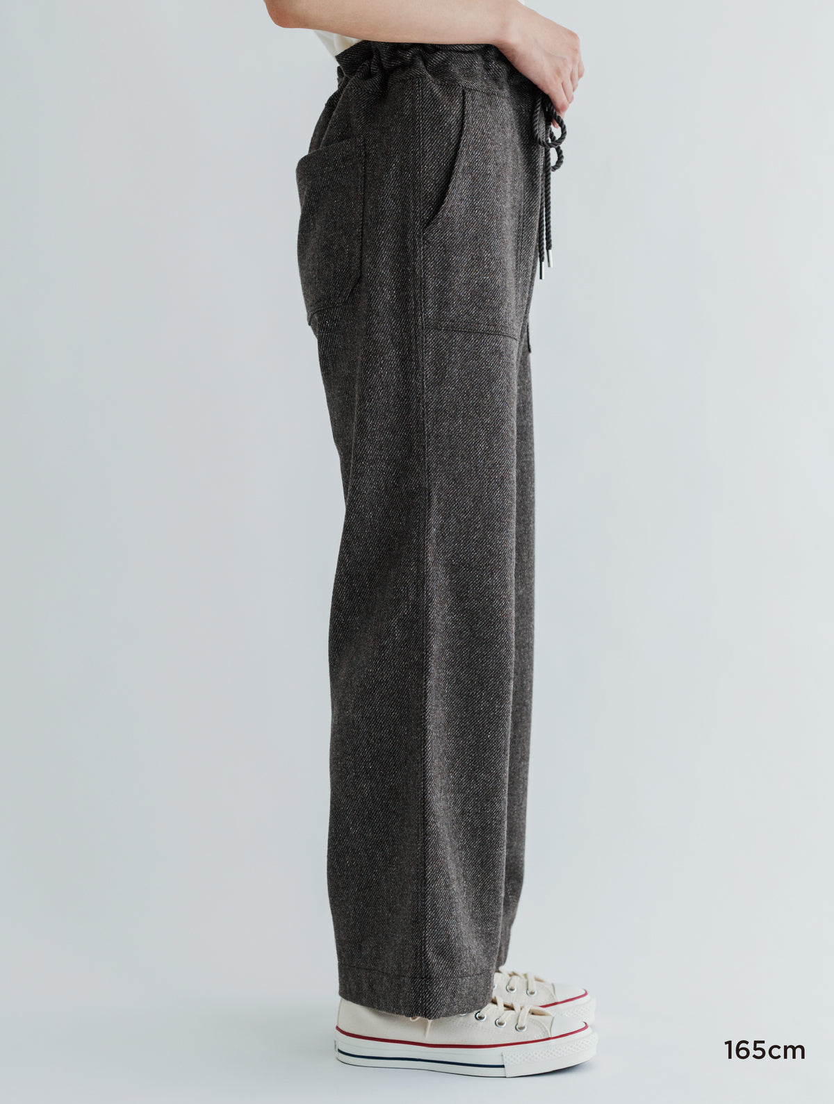 WOOL DRAWCODE PANTS