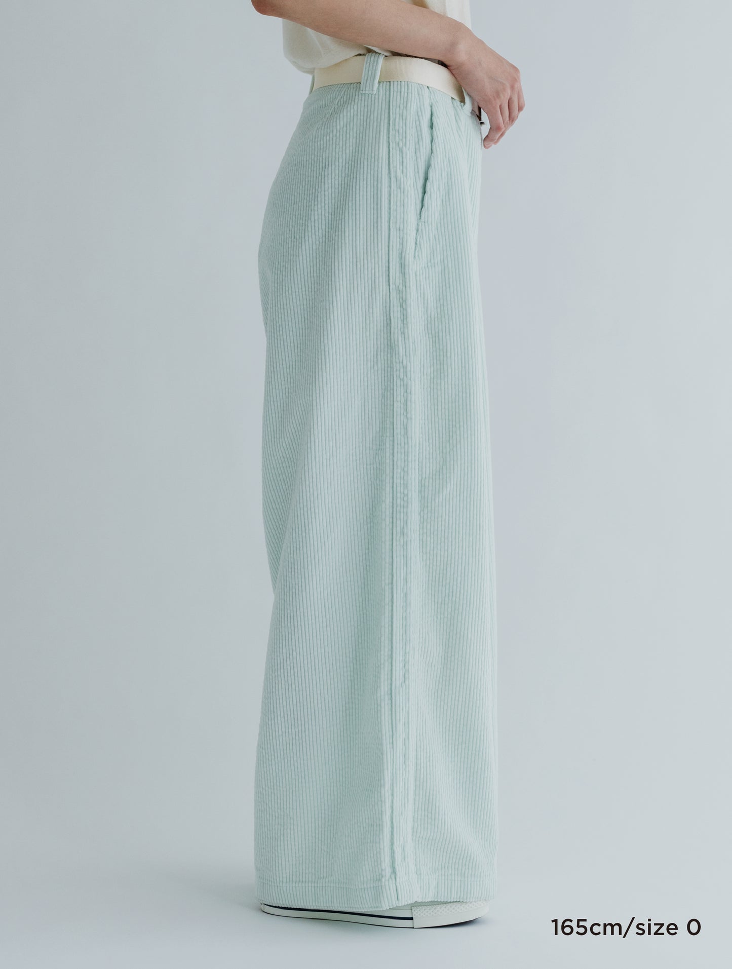 【Pre-order】CORDUROY SIDE LINE WIDE PANTS