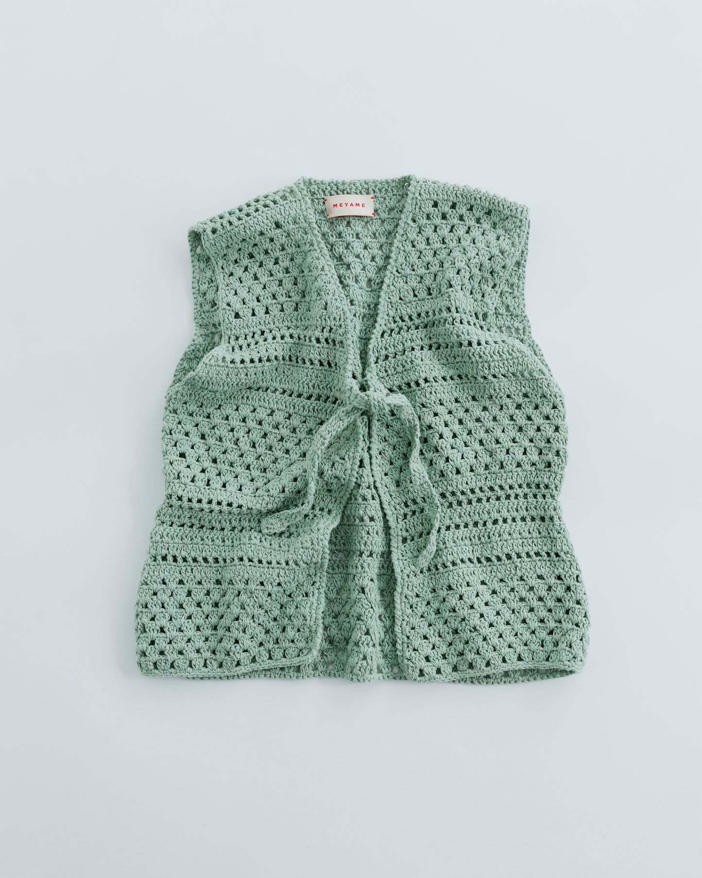 HANDMADE COTTON KNIT VEST