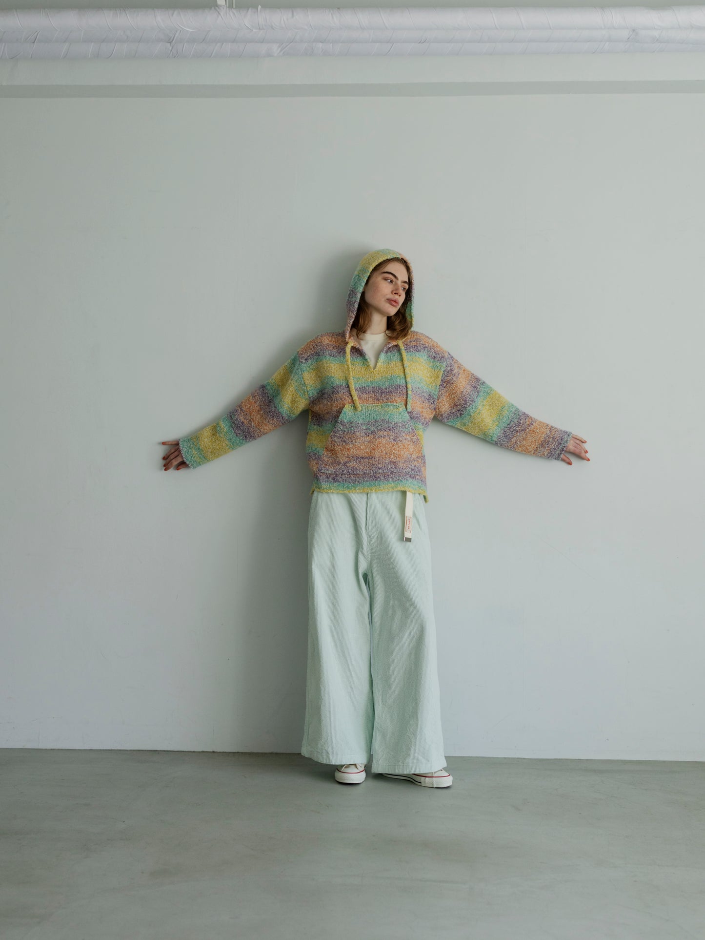 【Pre-order】CORDUROY SIDE LINE WIDE PANTS