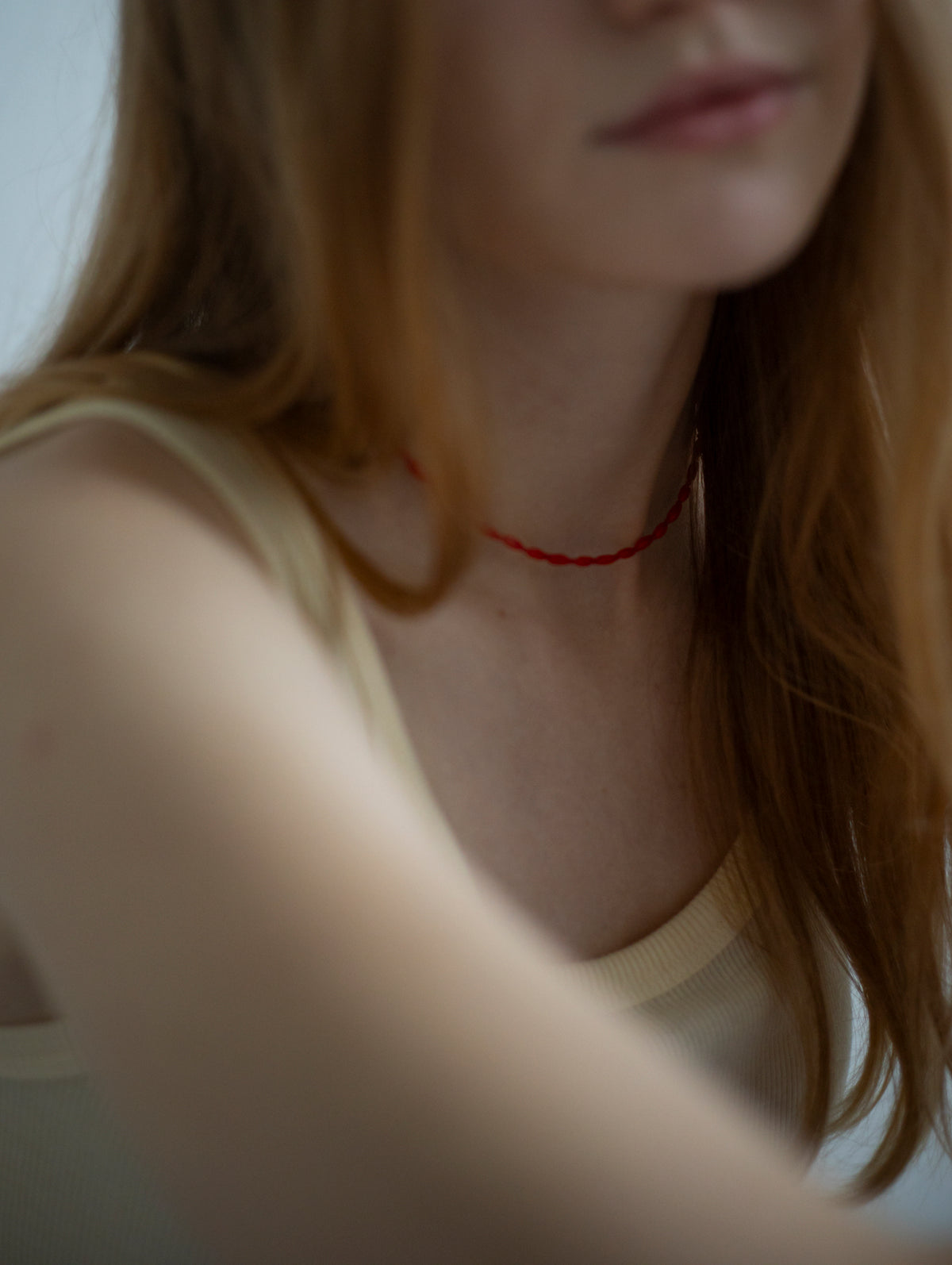 HUE × MEYAME / vintage beads choker