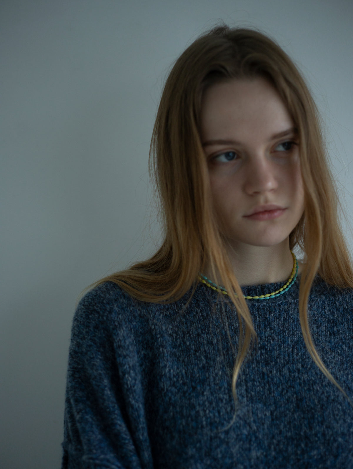 HUE × MEYAME / vintage beads choker
