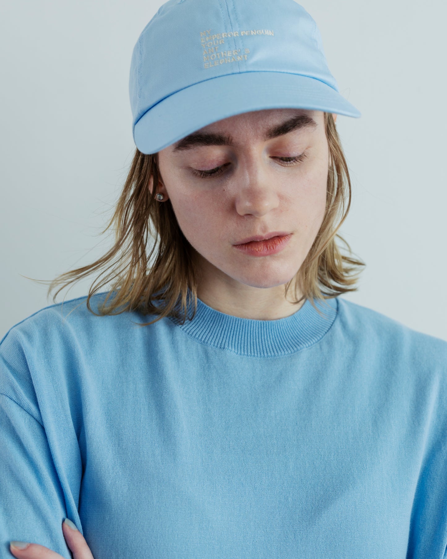 COTTON KNIT LONG SLEEVE TEE (II)