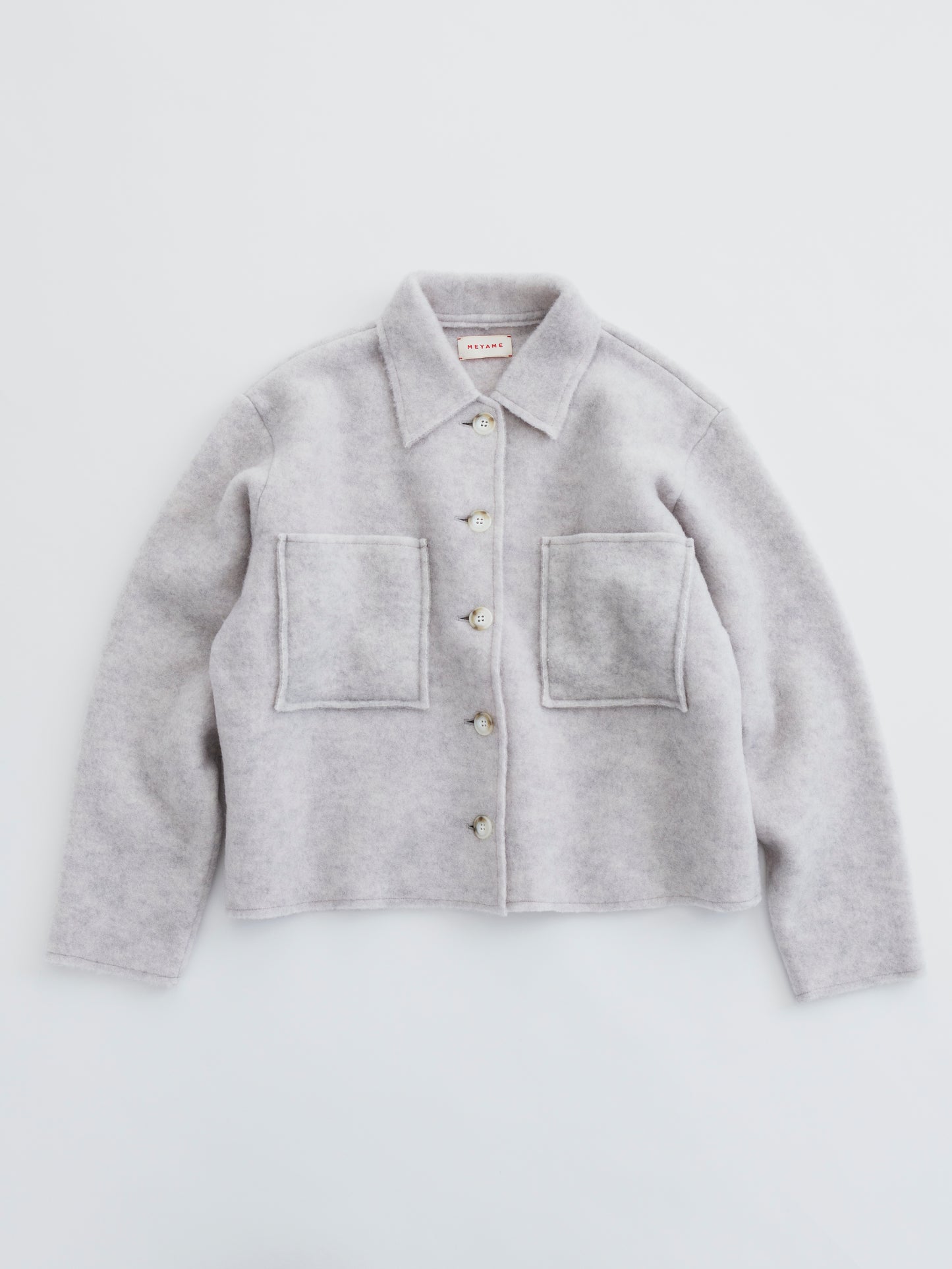 【Pre-order】LIGHT WOOL SHROT JACKET