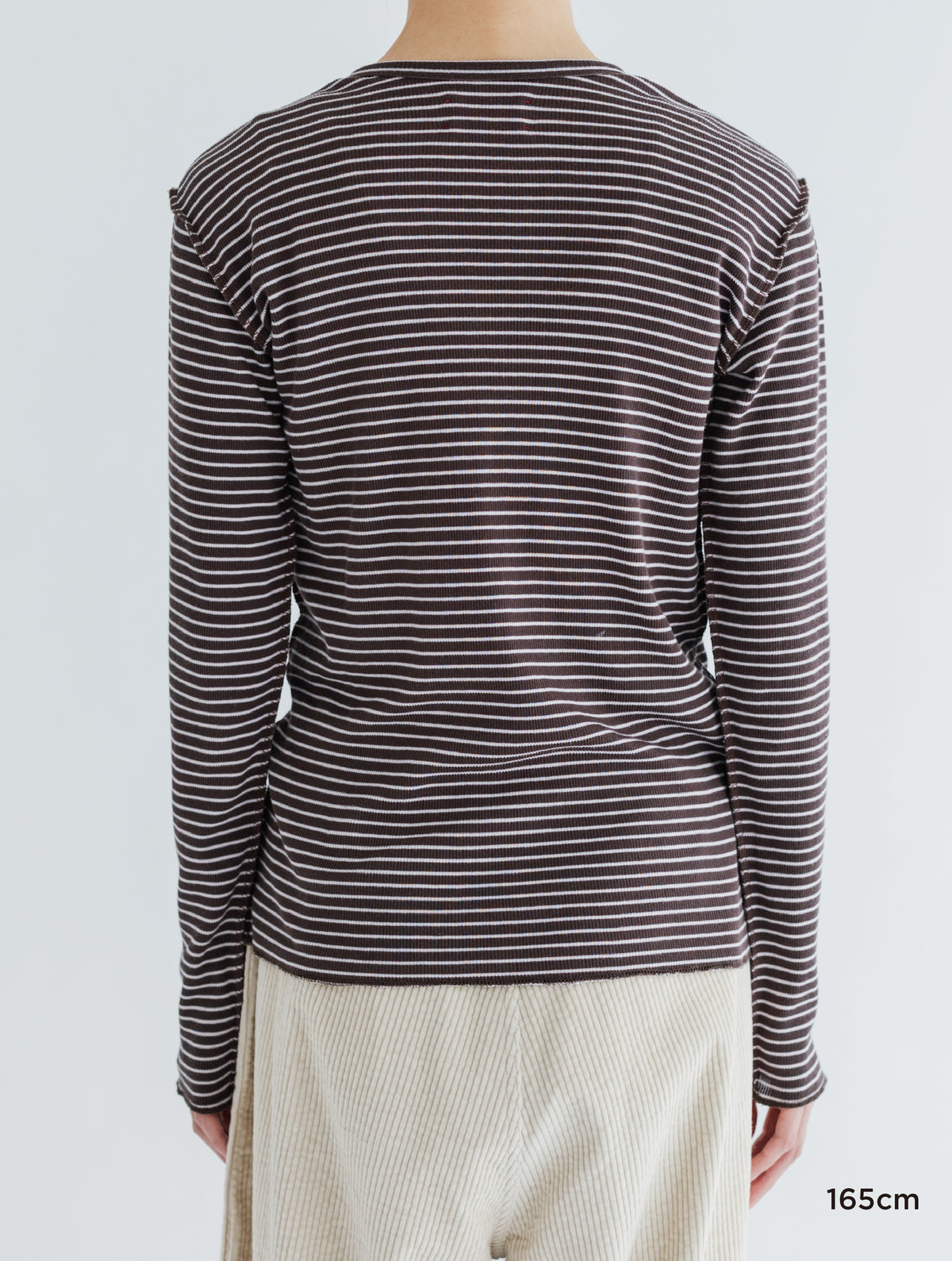 BORDER SOFT RIB HENRY NECK