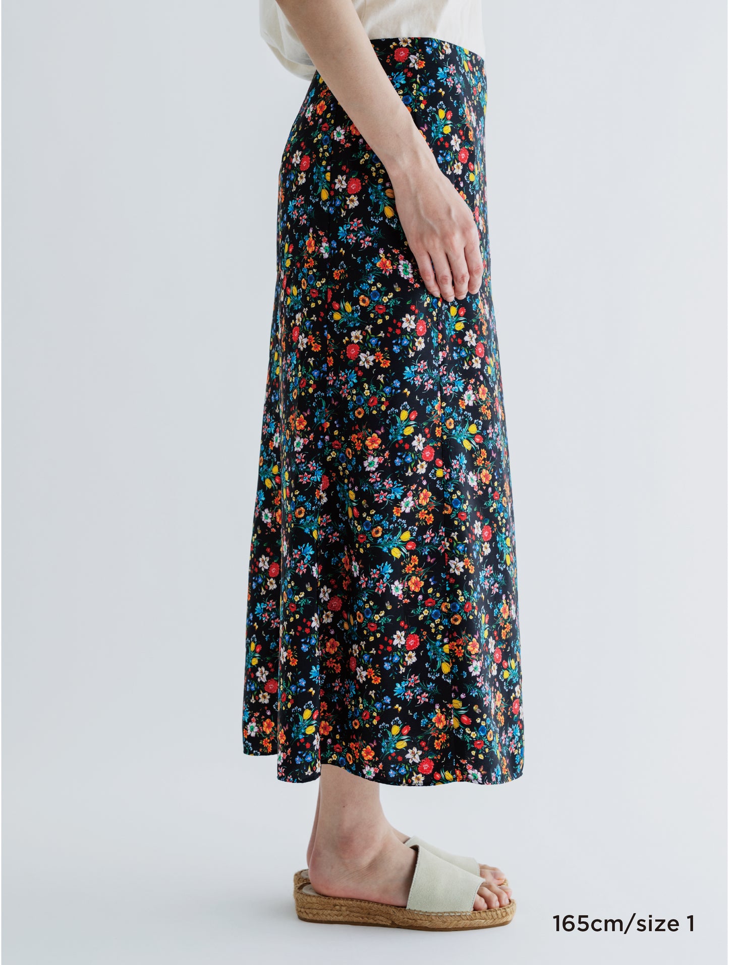 【NEW COLOR / WHITE】BEAUTIFUL SKIRT (FLOWER)