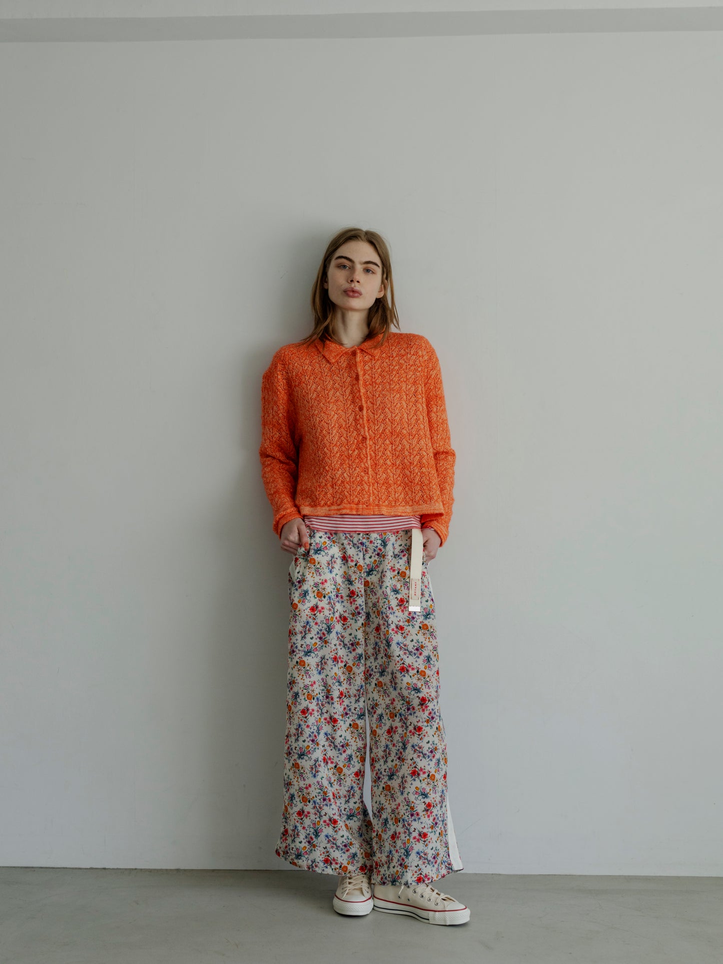 【Pre-order】WOOL LACE KNIT CARDIGAN