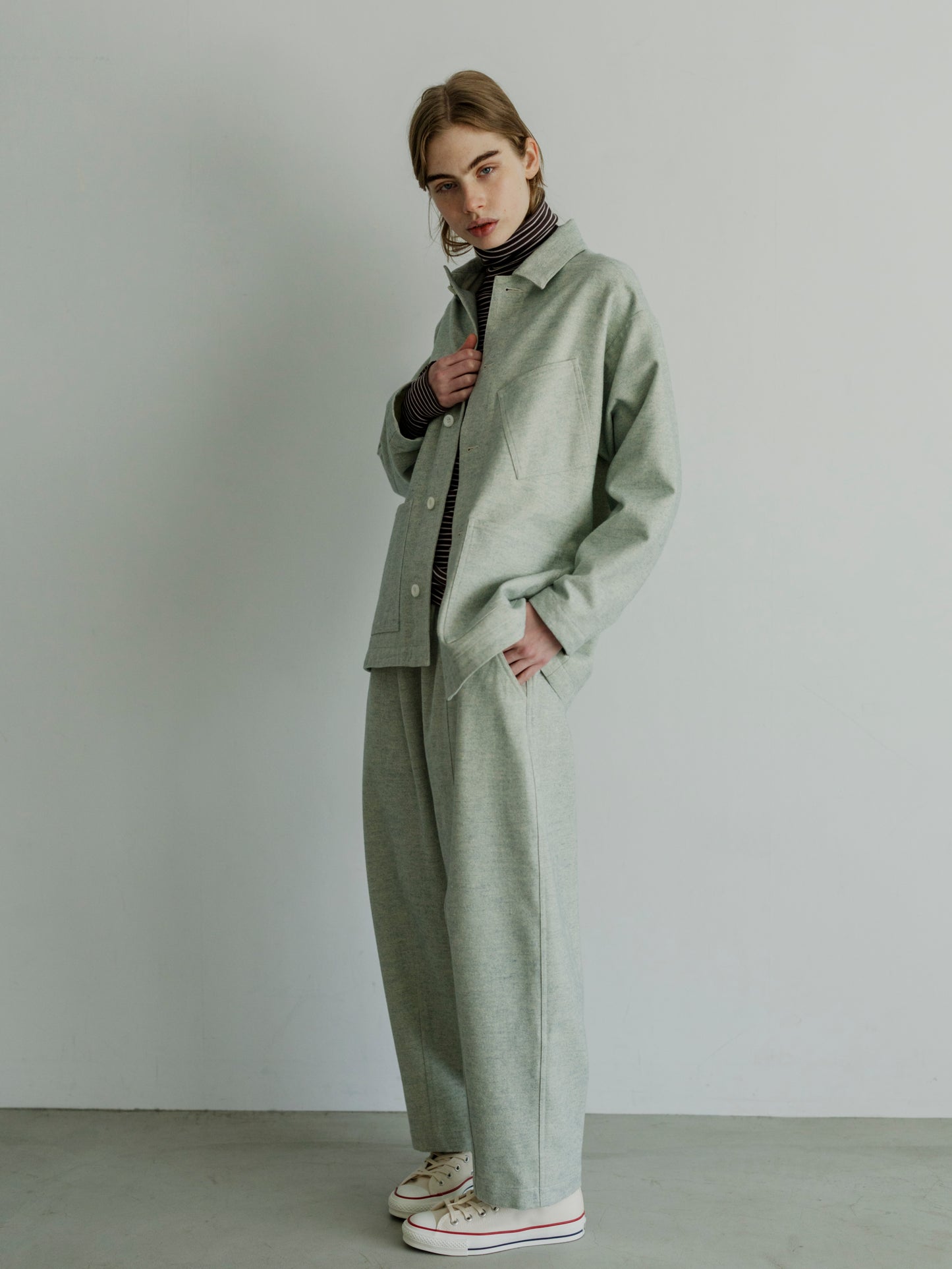 【Pre-order】BRUSHED JAZZ NEP DENIM JACKET
