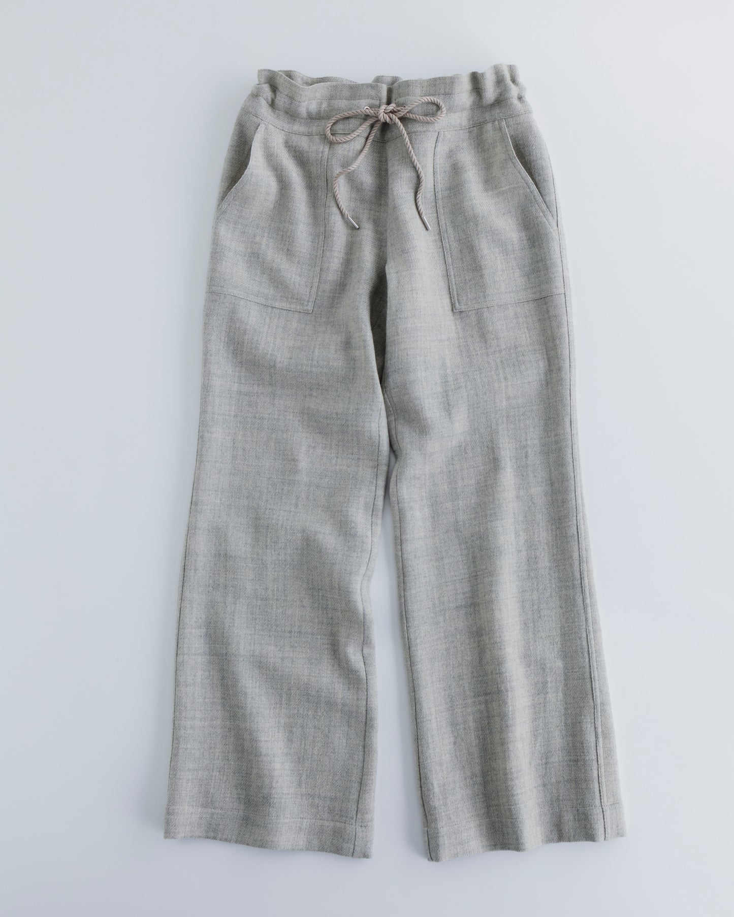 MERINO WOOL COMFORTABLE DRAWCORD PANTS