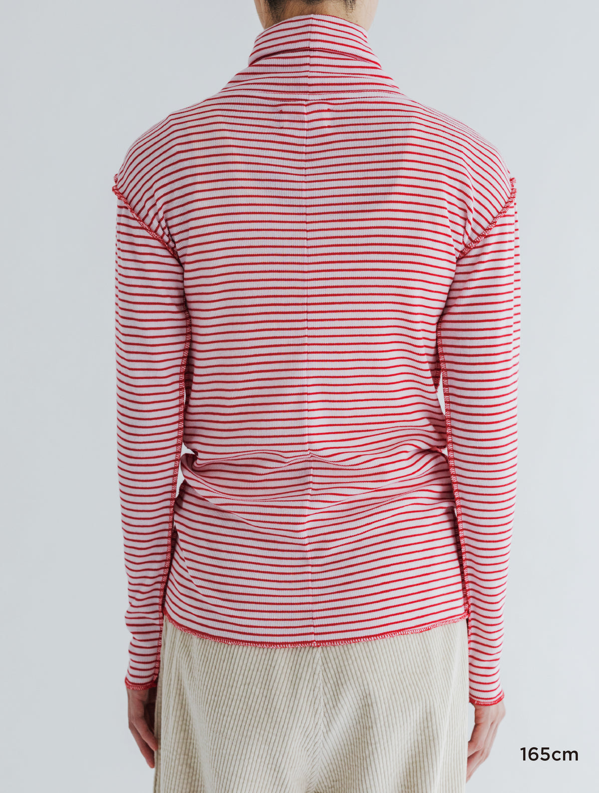 BORDER SOFT RIB TURTLENECK