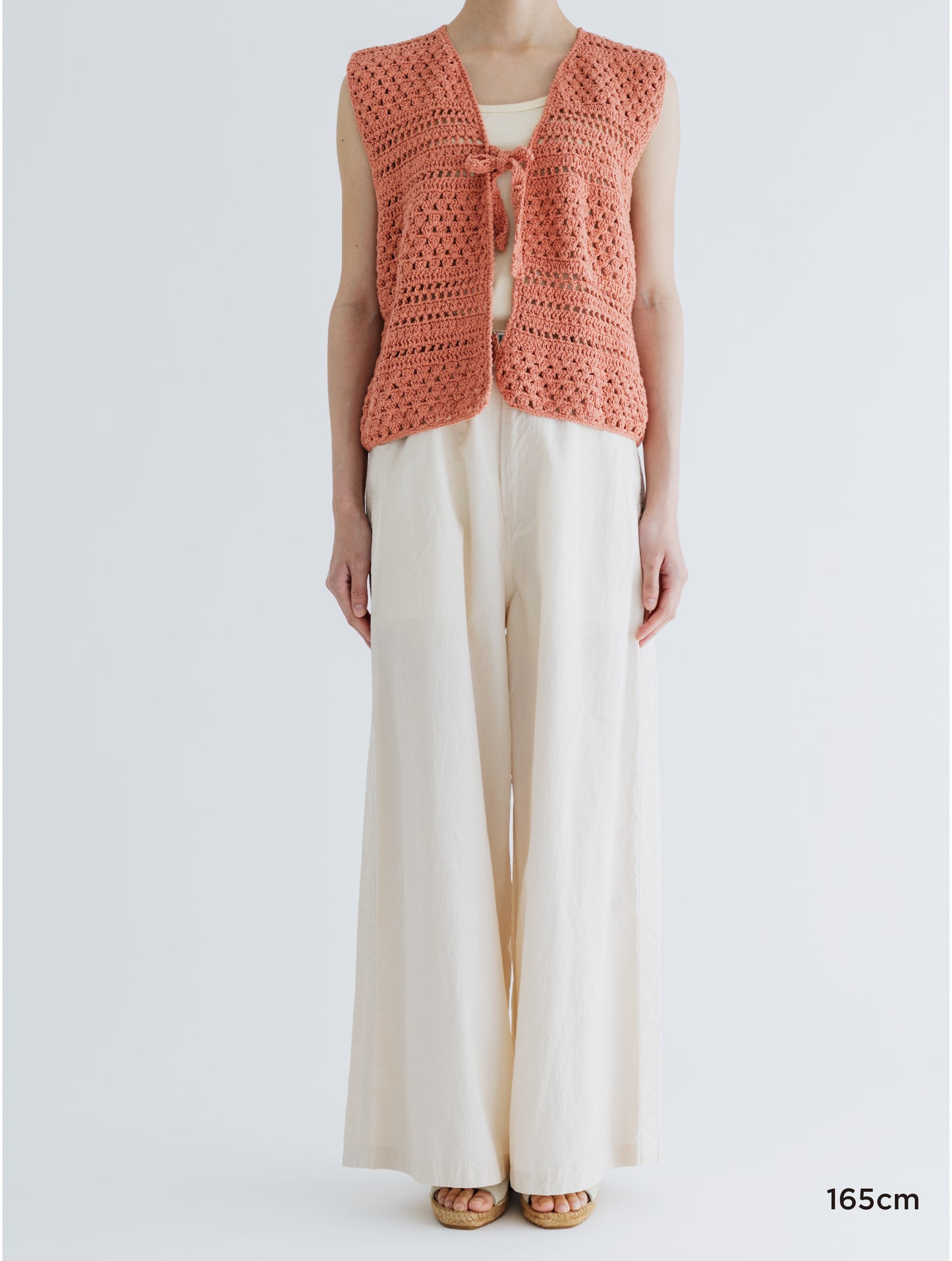 HANDMADE COTTON KNIT VEST