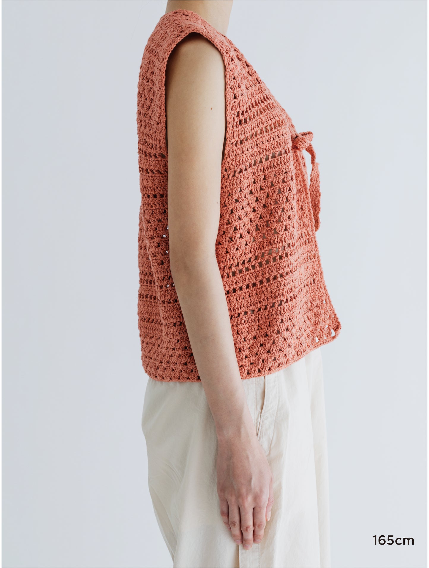 HANDMADE COTTON KNIT VEST