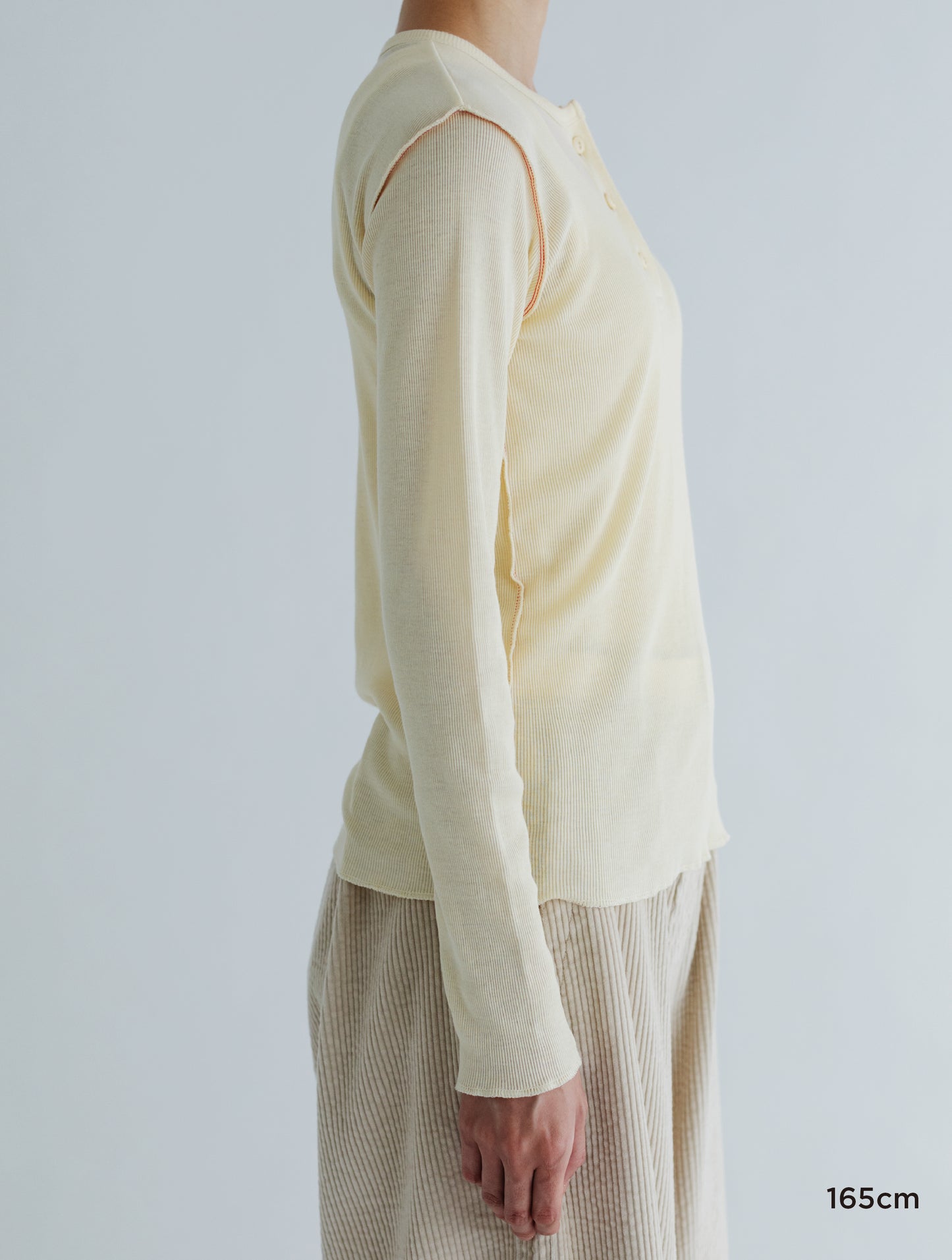 SOFT RIB HENRY NECK