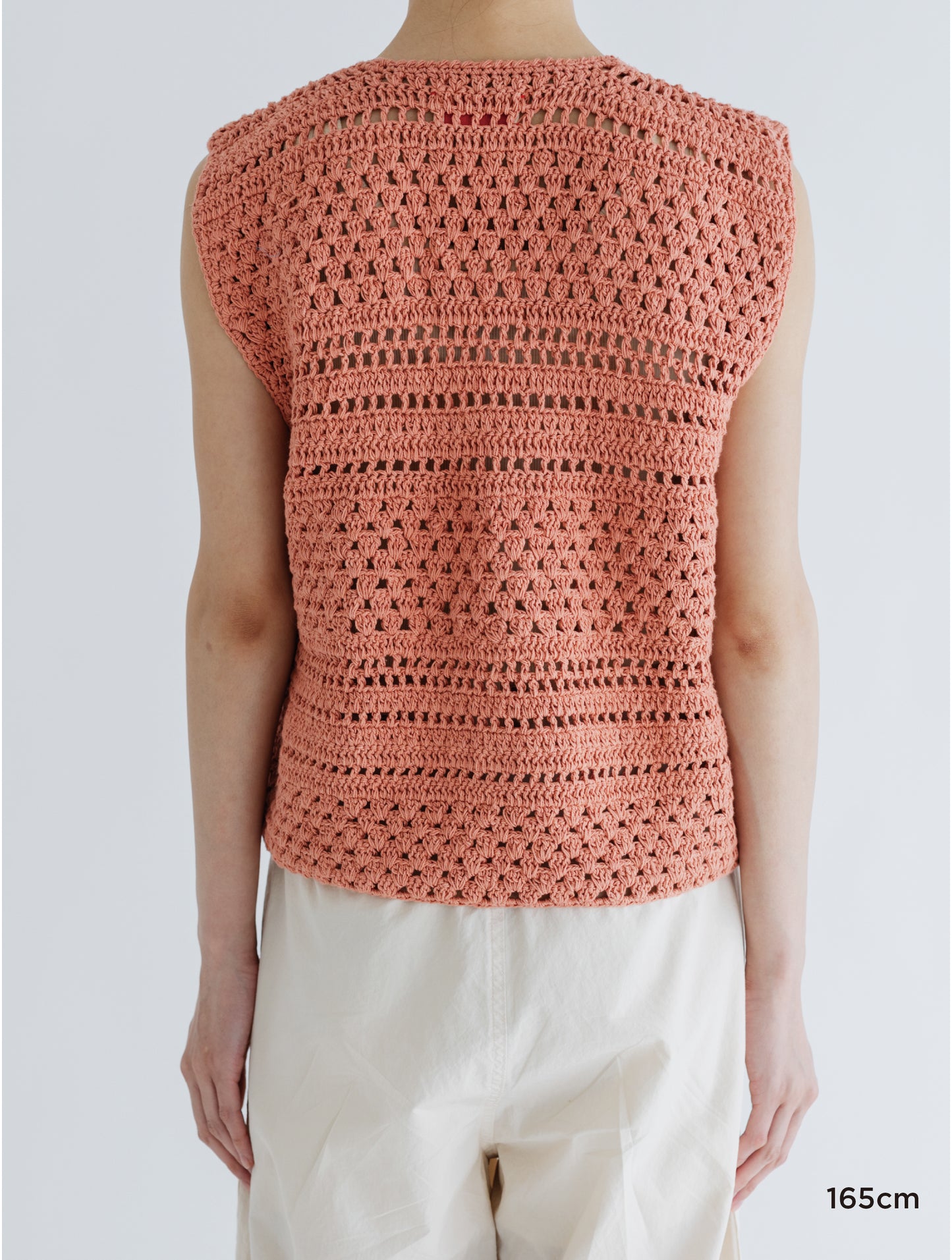 HANDMADE COTTON KNIT VEST