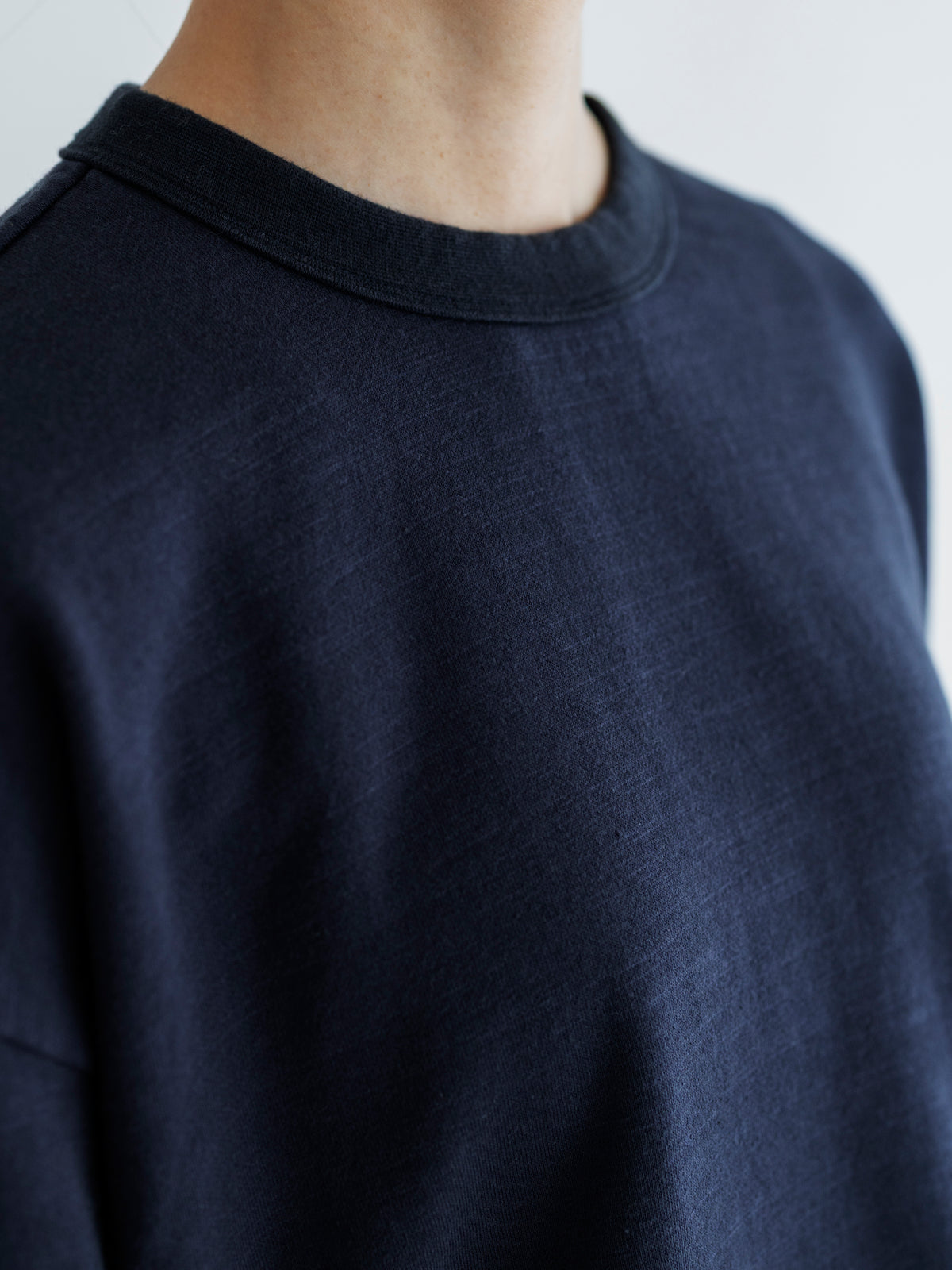 LIGHT SOFT SHORT SWEAT (BRUSHED LINING)