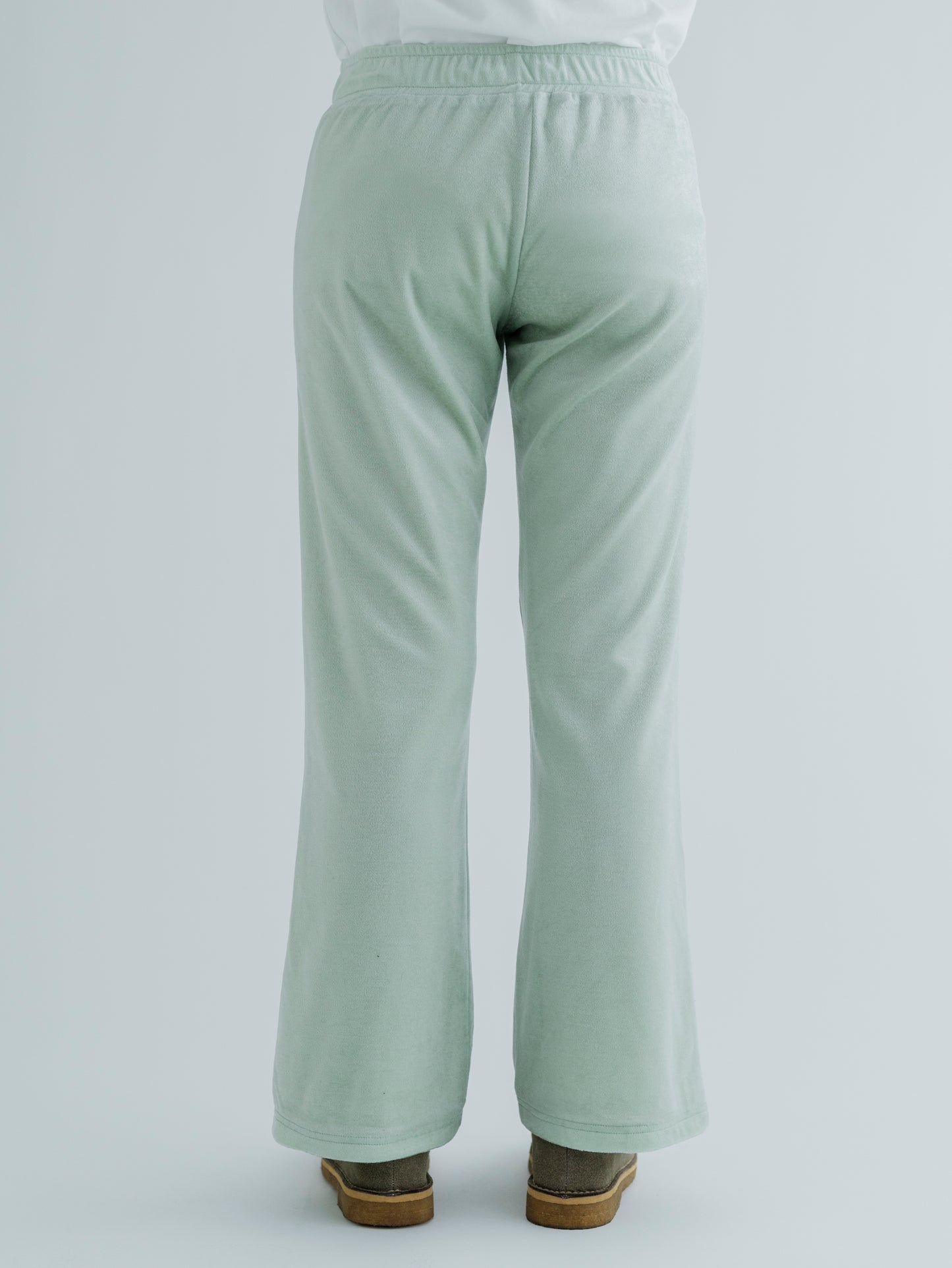 VELOUR FLARE PANTS