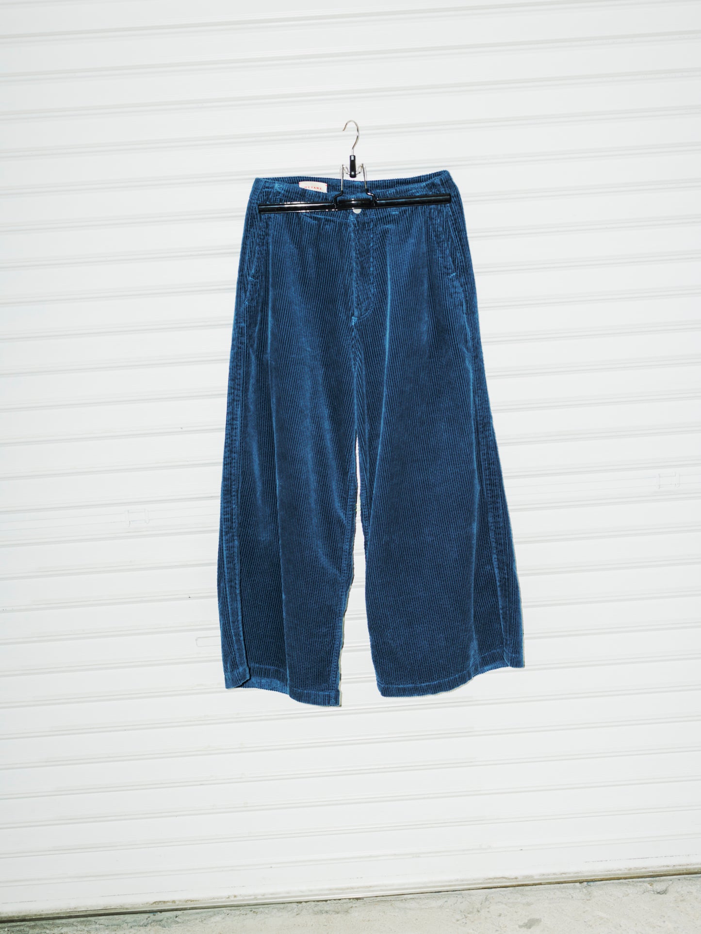 CORDUROY SIDE LINE WIDE PANTS