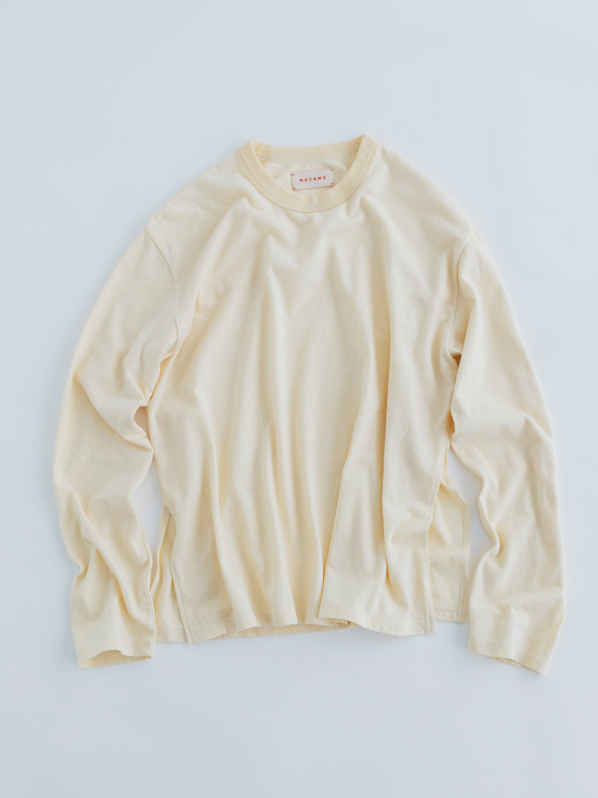 Side Slit Tee SIDE SLIT LONG SLEEVE TEE – MEYAME